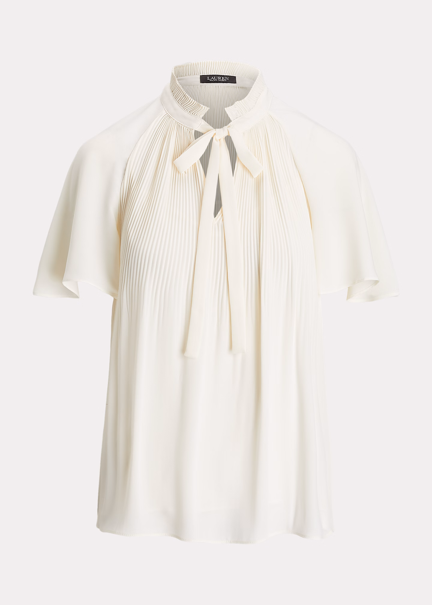 Plissierte Georgette-Bluse - RALPH LAUREN OUTLET