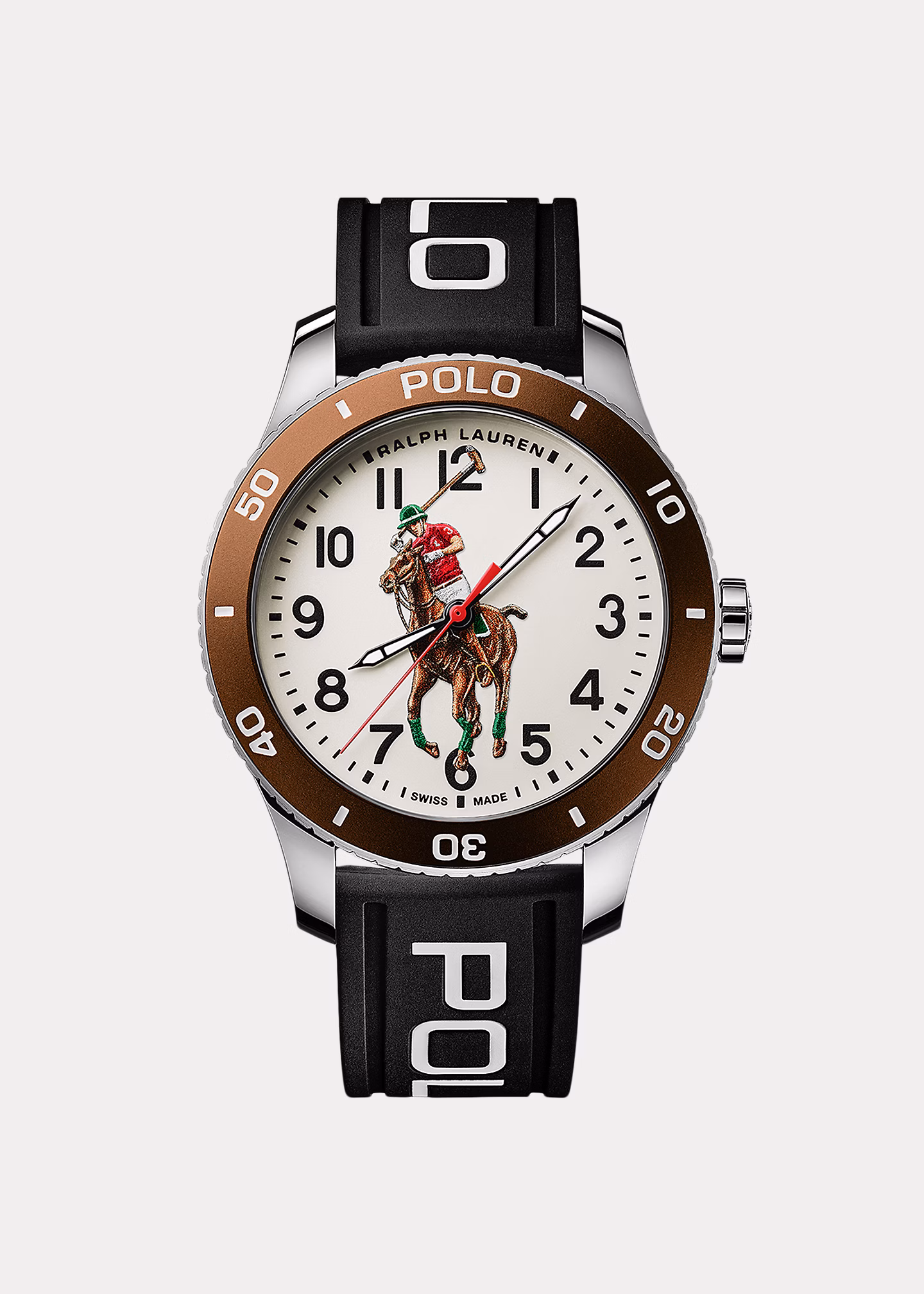 Polo-Uhrenarmband aus Gummi - RALPH LAUREN OUTLET