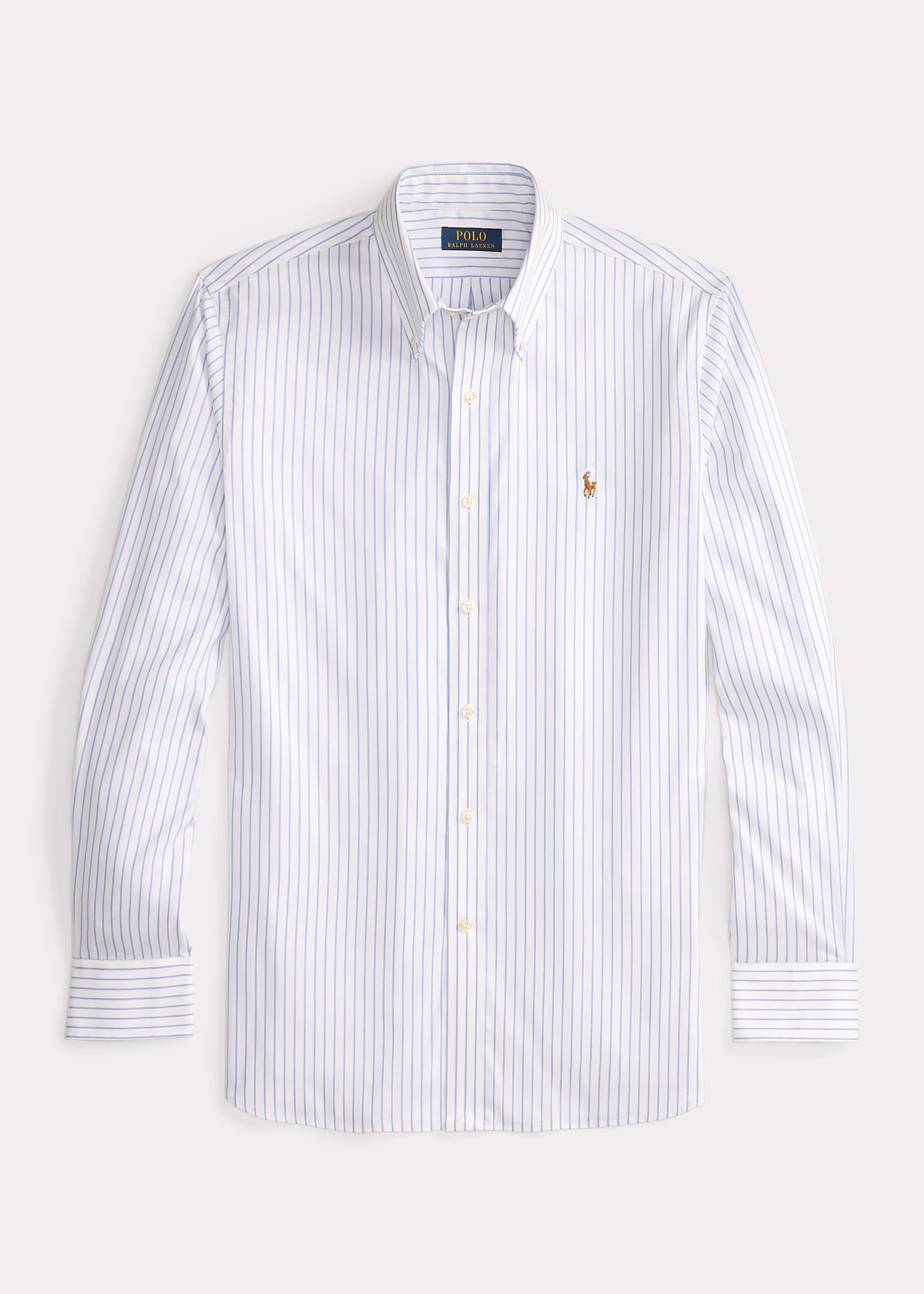 Gestreiftes Custom-Fit Oxfordhemd - RALPH LAUREN OUTLET