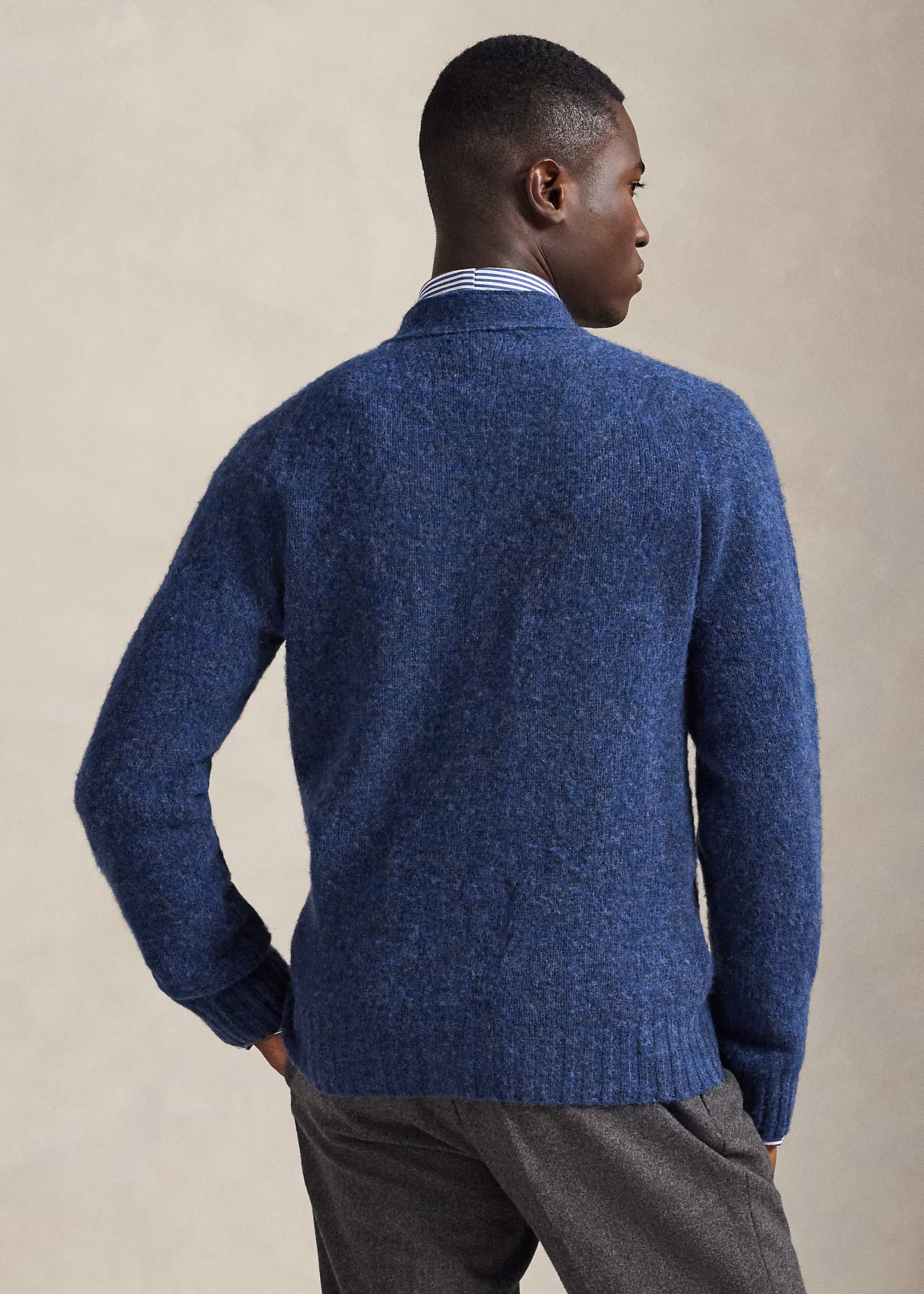 Woll-Strickjacke mit V-Ausschnitt - RALPH LAUREN OUTLET