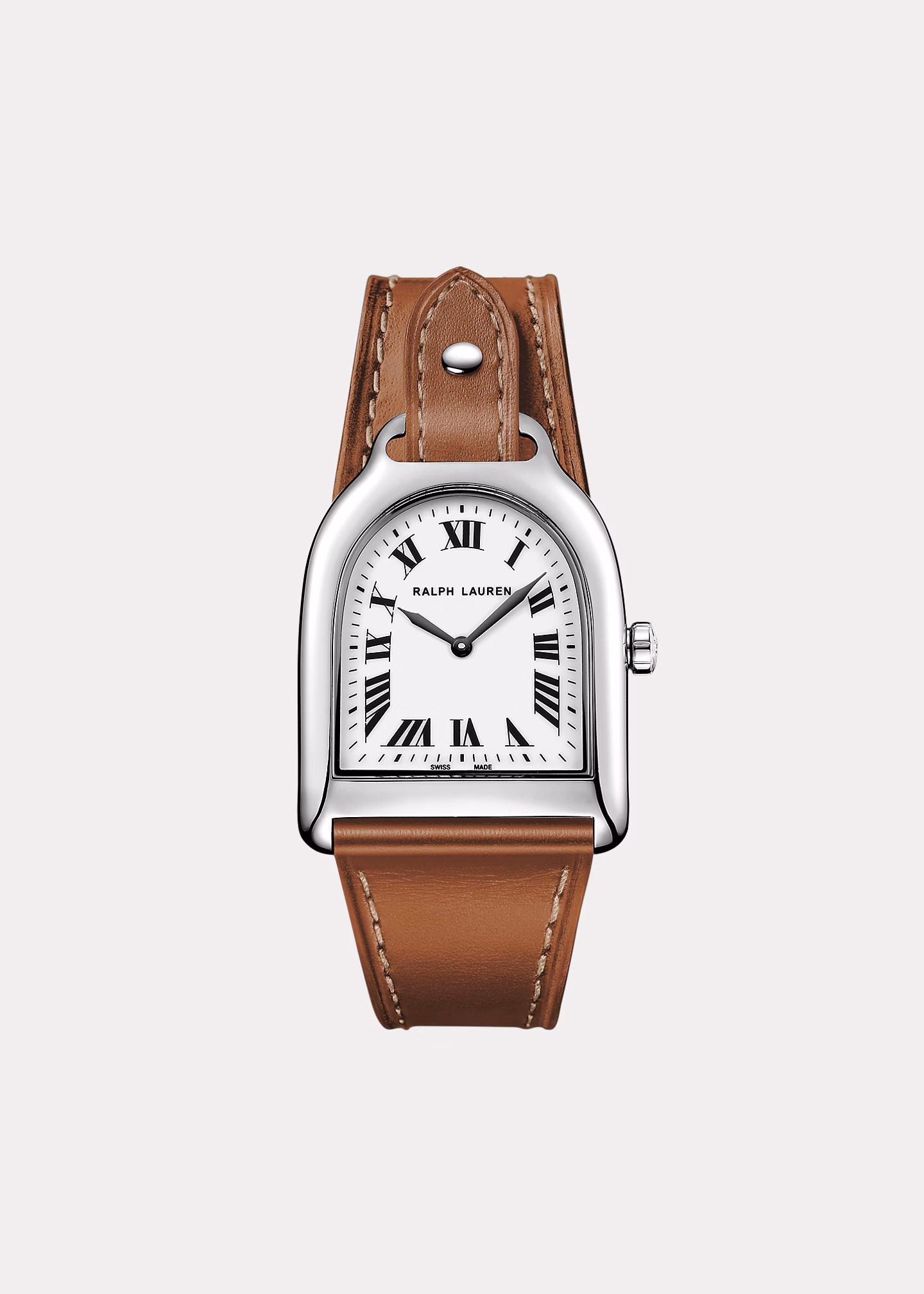 Kleine Armbanduhr aus Stahl - RALPH LAUREN OUTLET