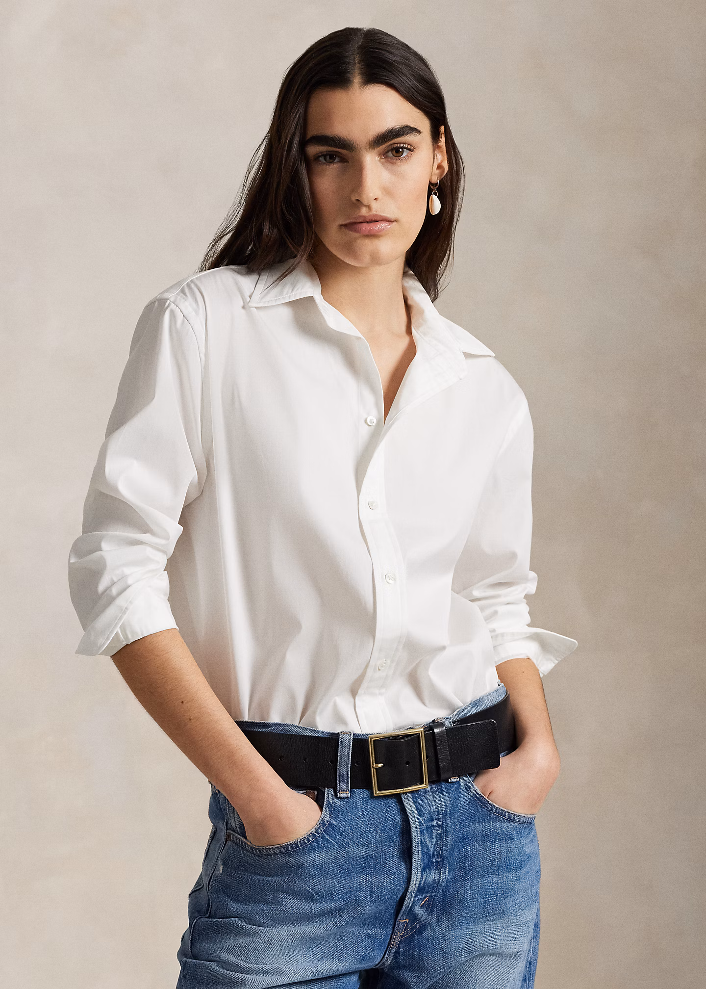 Übergroßes Baumwollhemd - RALPH LAUREN OUTLET