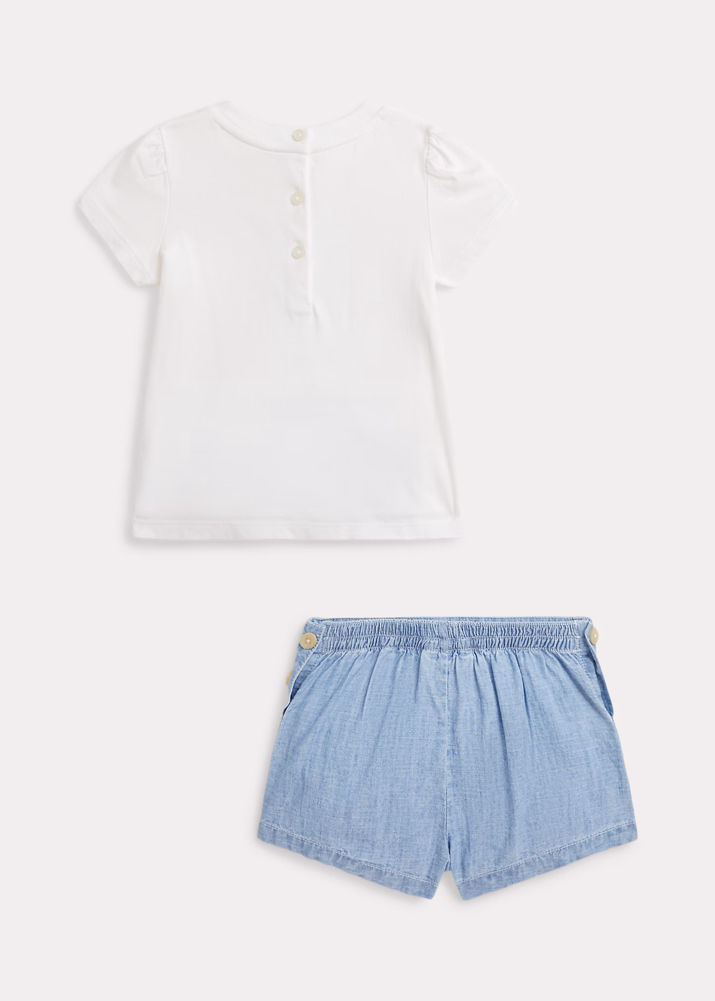 T-Shirt mit Polo Bear und Shorts im Set - RALPH LAUREN OUTLET