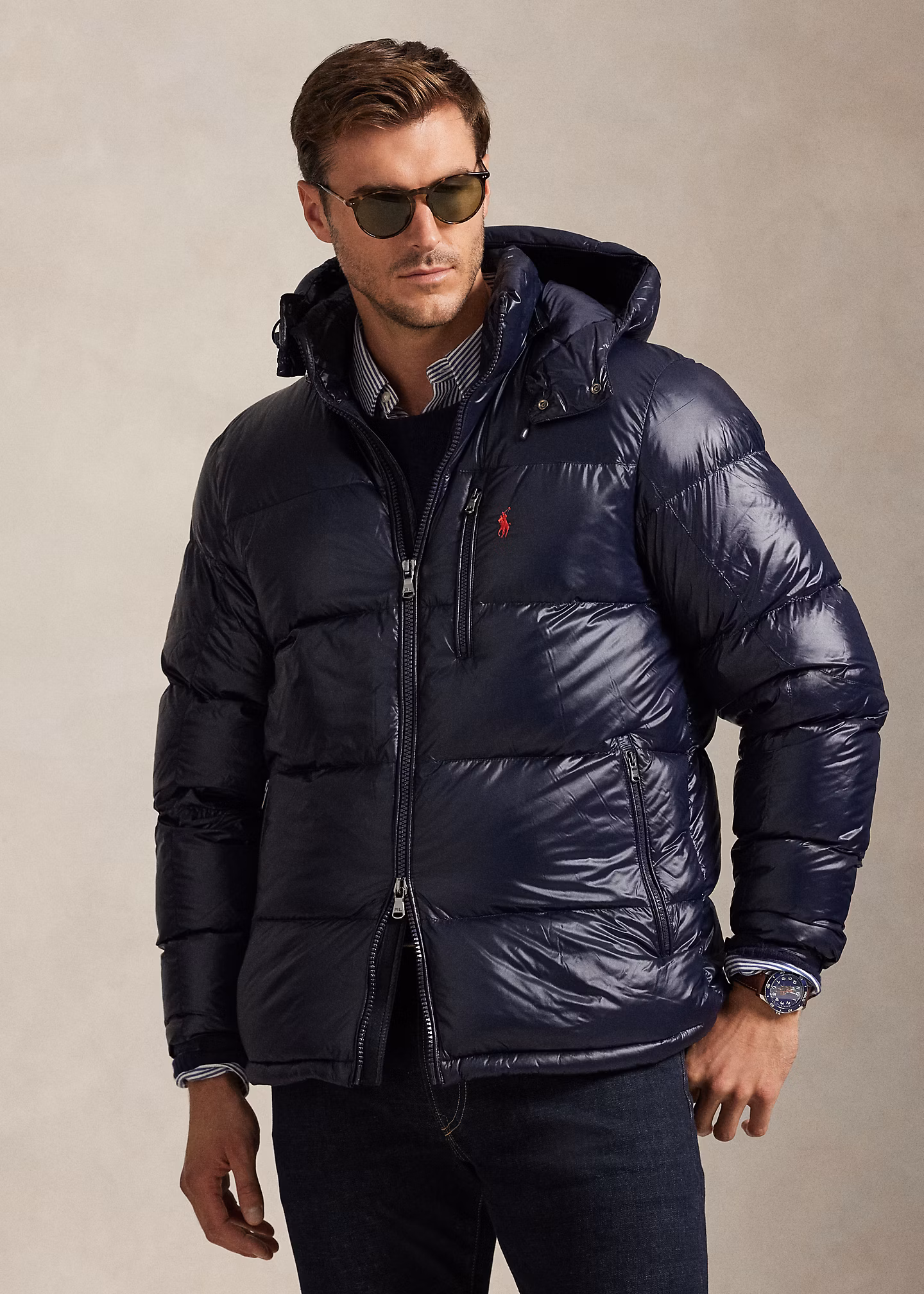 Die glänzende Daunenjacke Gorham - RALPH LAUREN OUTLET