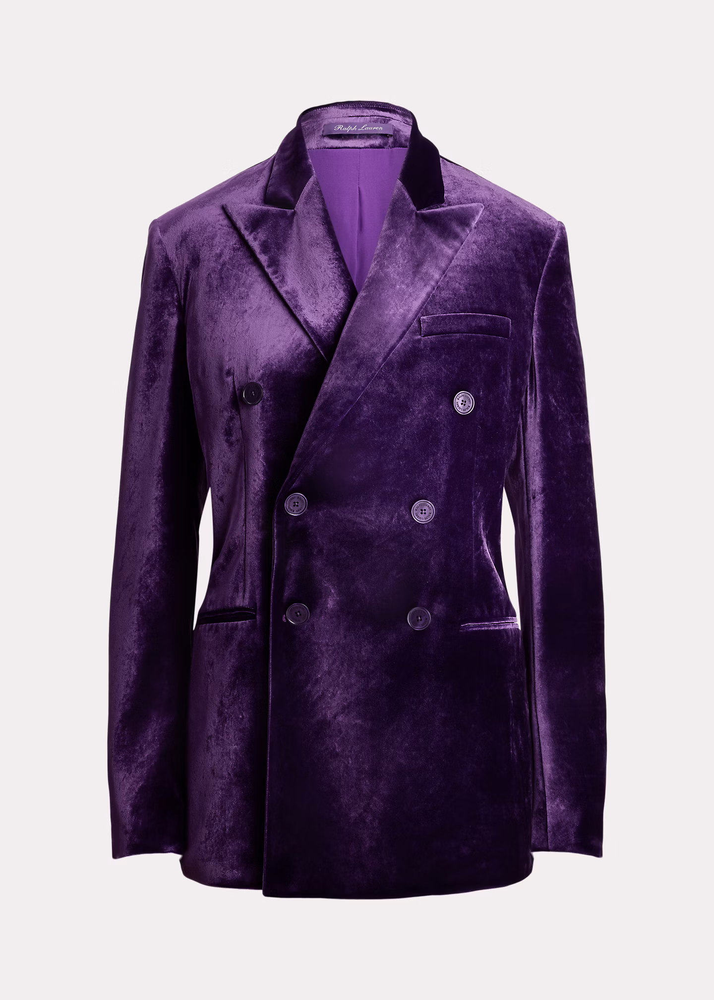 Jacke Ansley aus Stretchsamt - RALPH LAUREN OUTLET