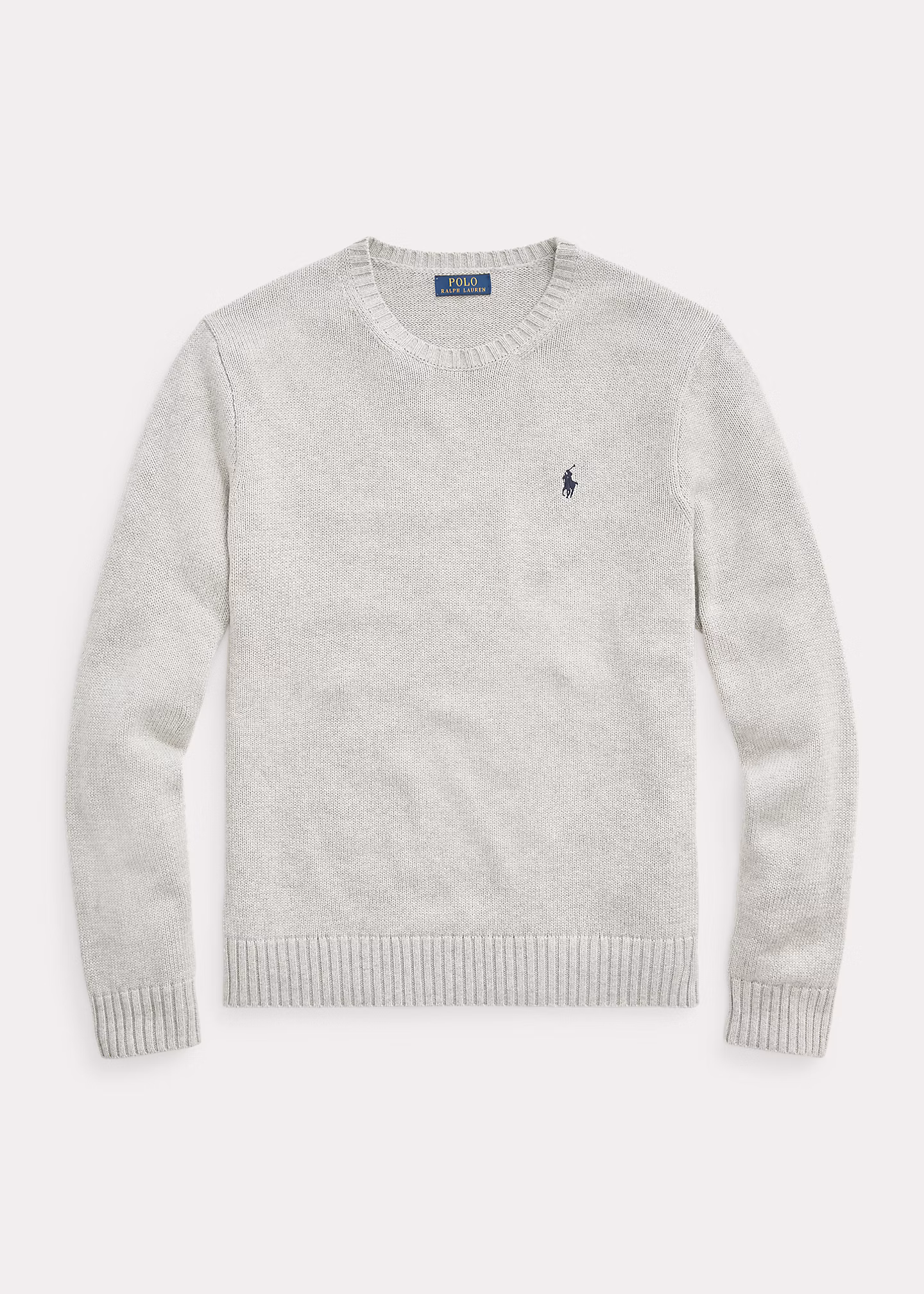 Rundhalspullover aus Baumwolle - RALPH LAUREN OUTLET