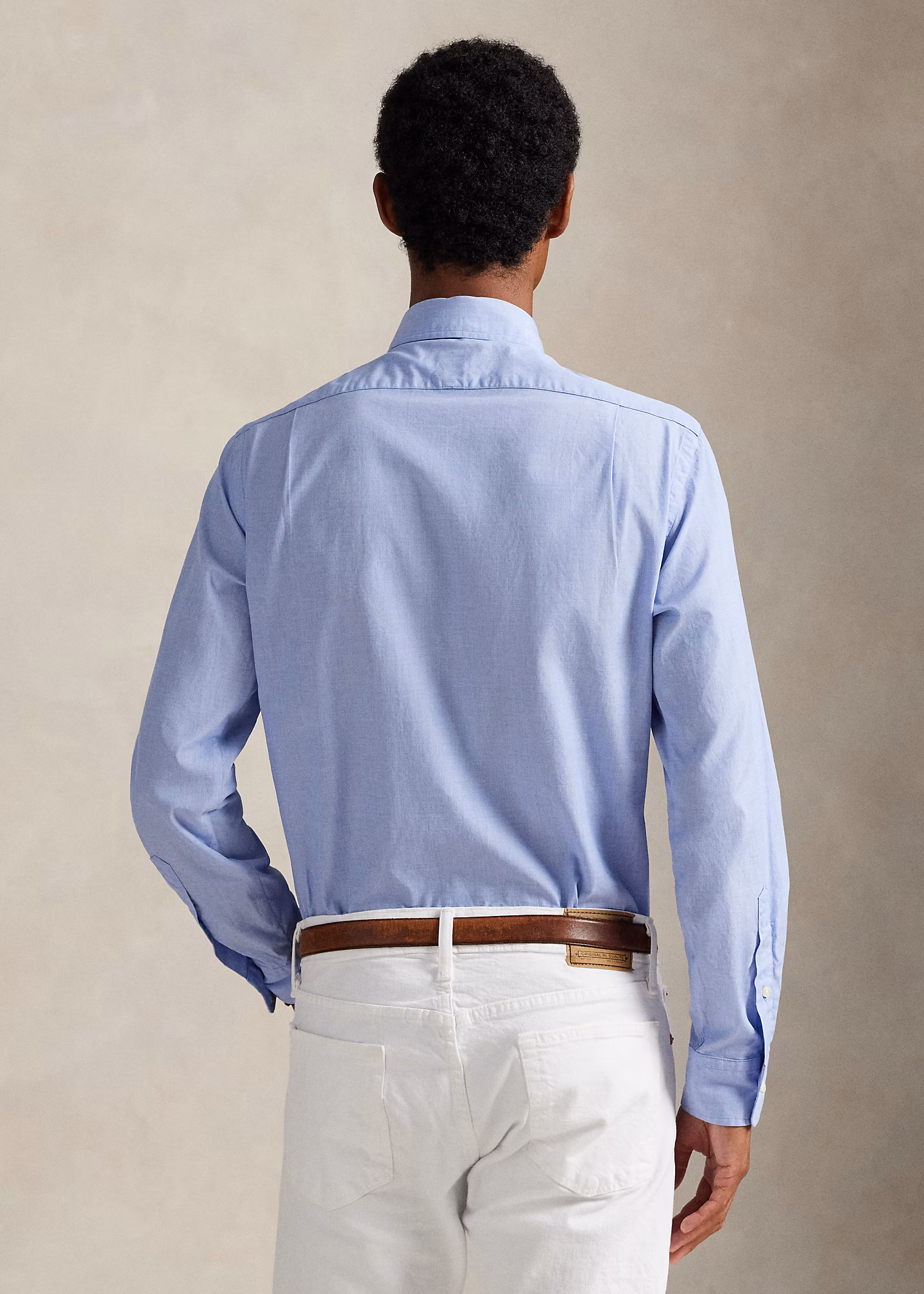 Classic-Fit Fil-à-Fil-Hemd - RALPH LAUREN OUTLET