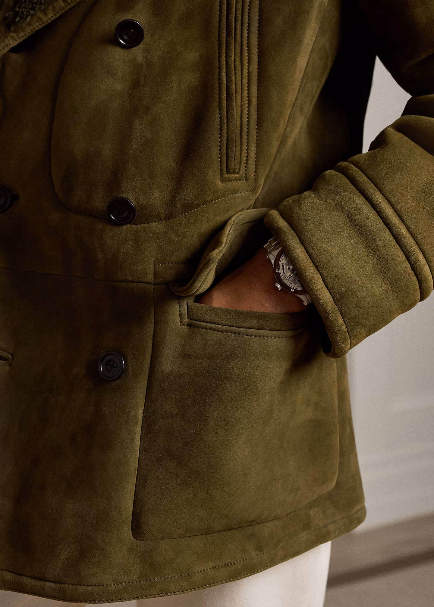 Caban aus Lammfell - RALPH LAUREN OUTLET