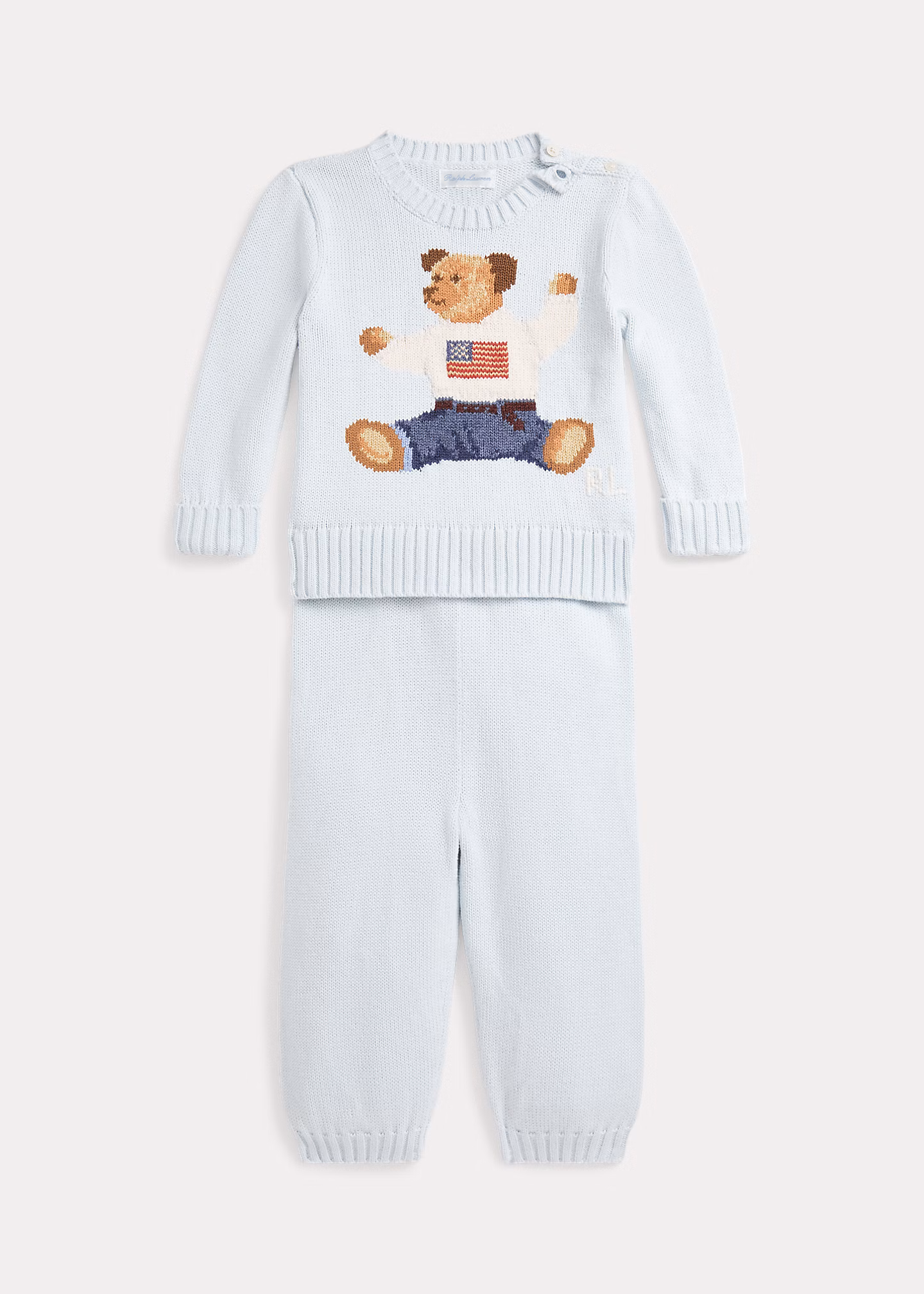 Set mit Pullover mit Polo Bear und Hose - RALPH LAUREN OUTLET