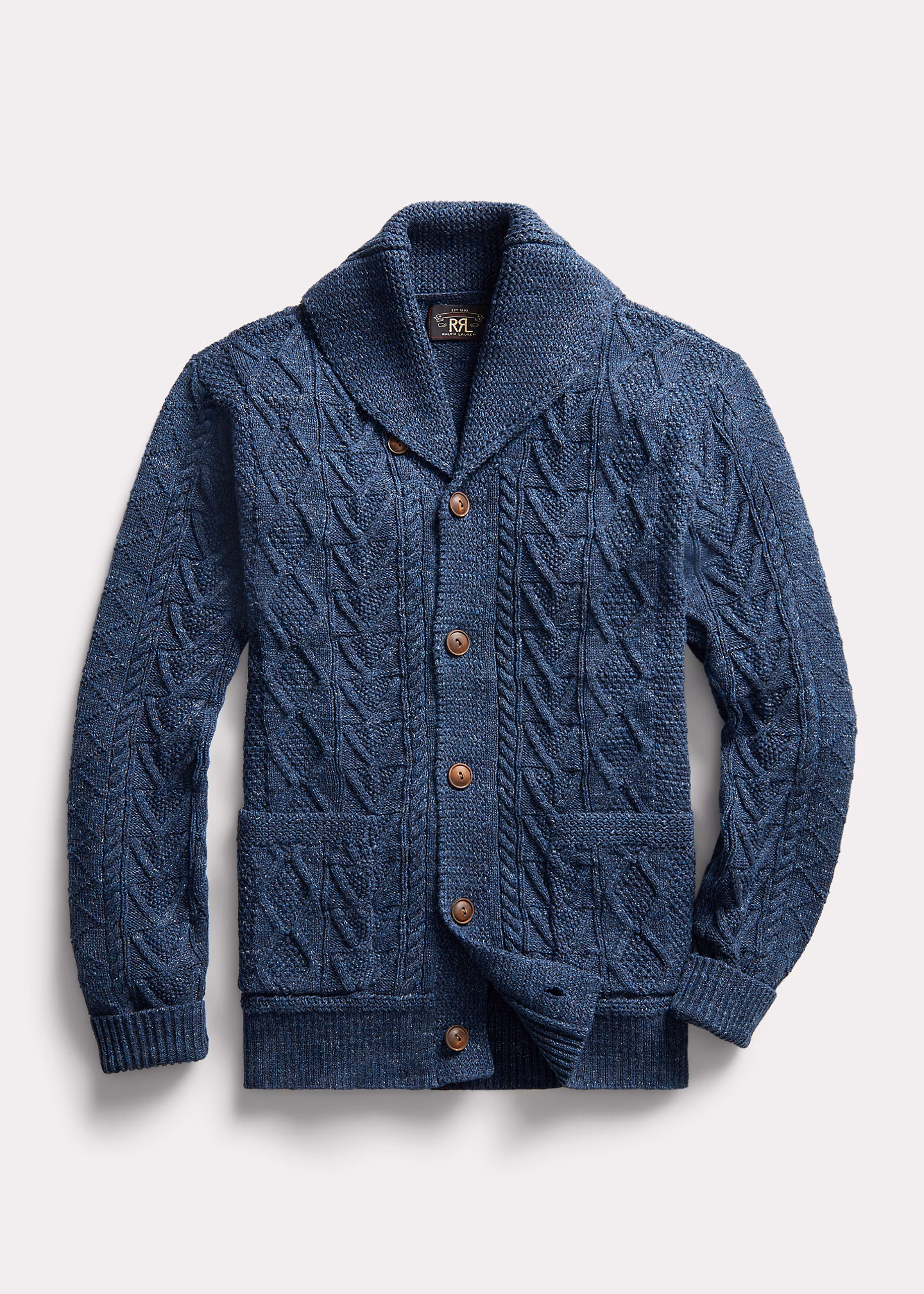 Aran-Strickjacke aus Baumwolle - RALPH LAUREN OUTLET