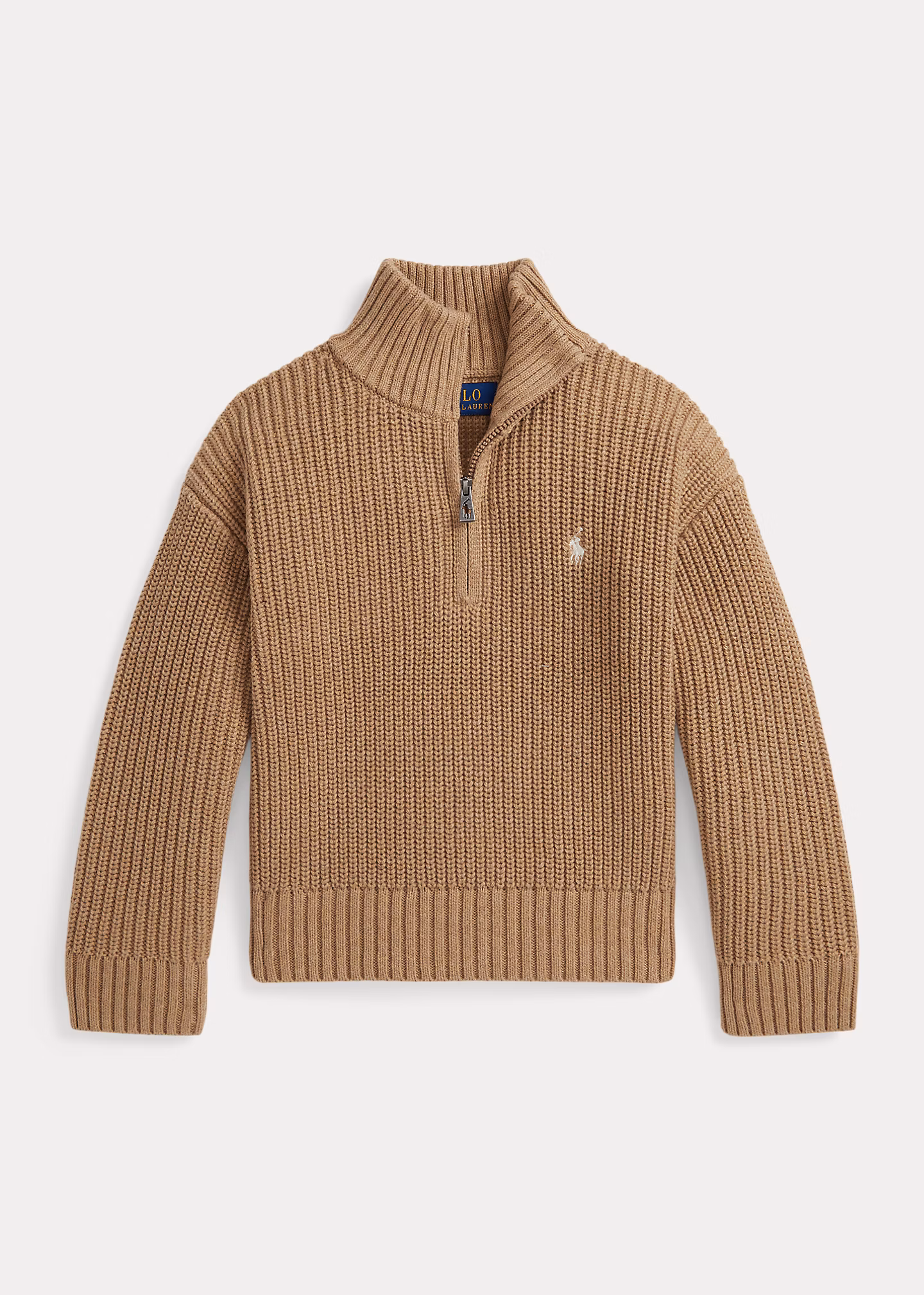 Baumwollpullover mit Reißverschluss - RALPH LAUREN OUTLET