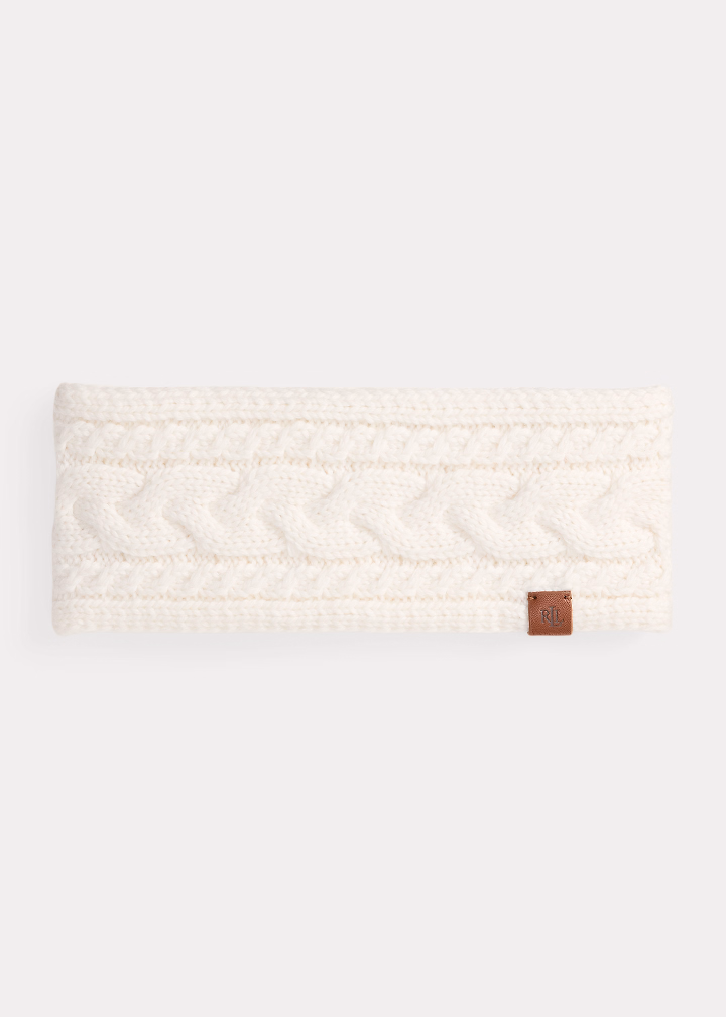 Stirnband mit Zopfmuster - RALPH LAUREN OUTLET