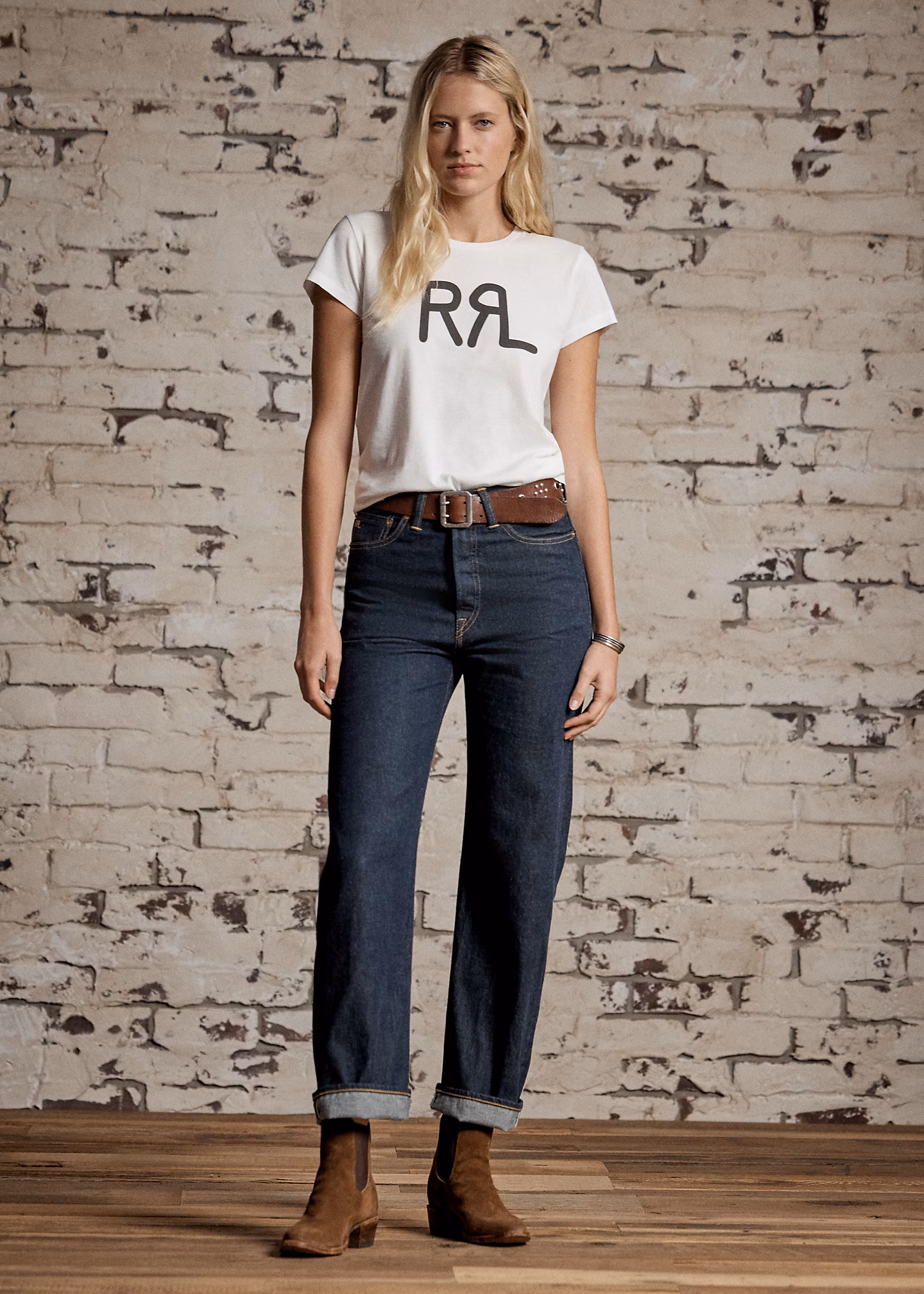 Straight-Fit Jeans mit Waschung - RALPH LAUREN OUTLET