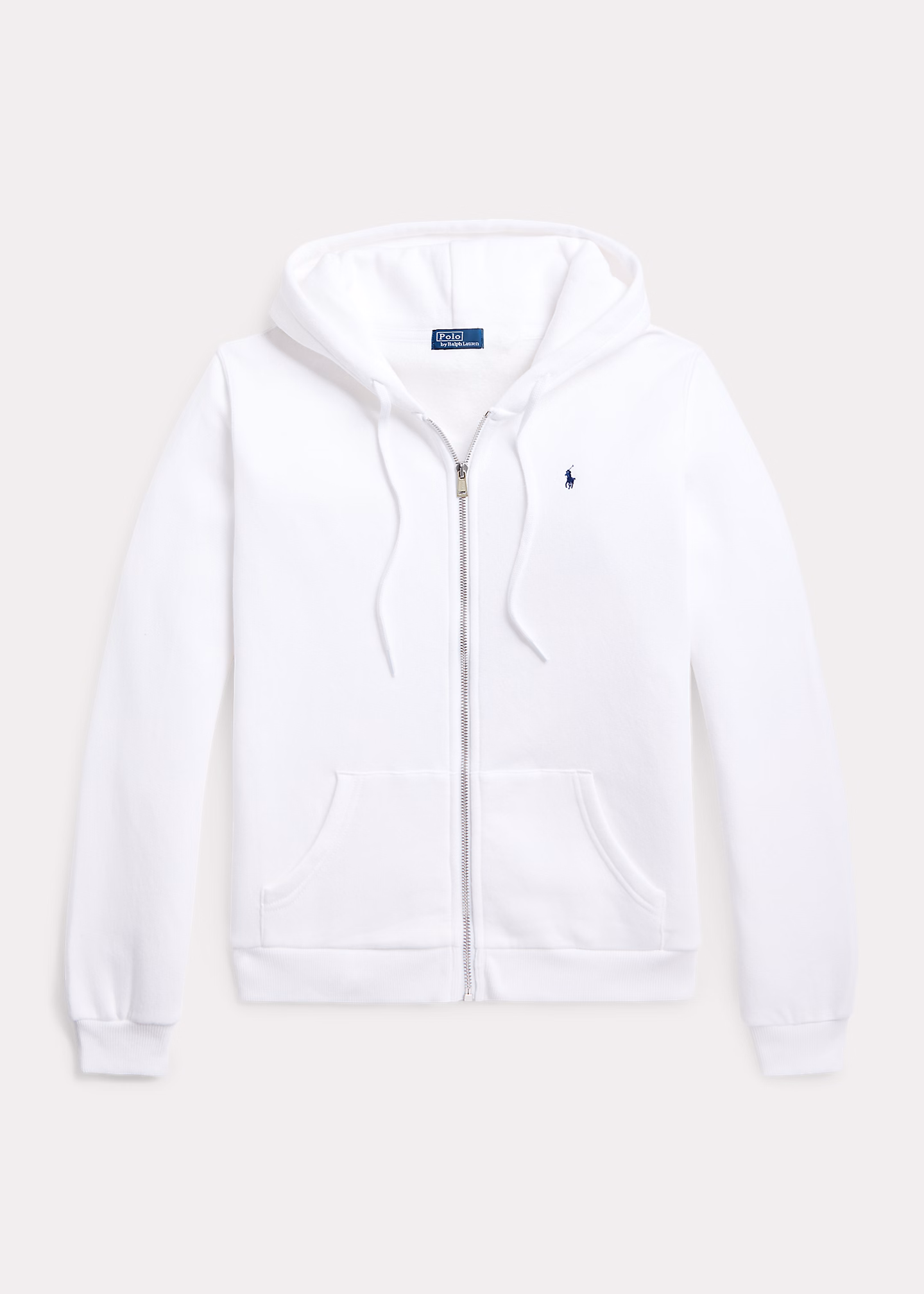 Fleece-Kapuzenjacke mit Reißverschluss - RALPH LAUREN OUTLET