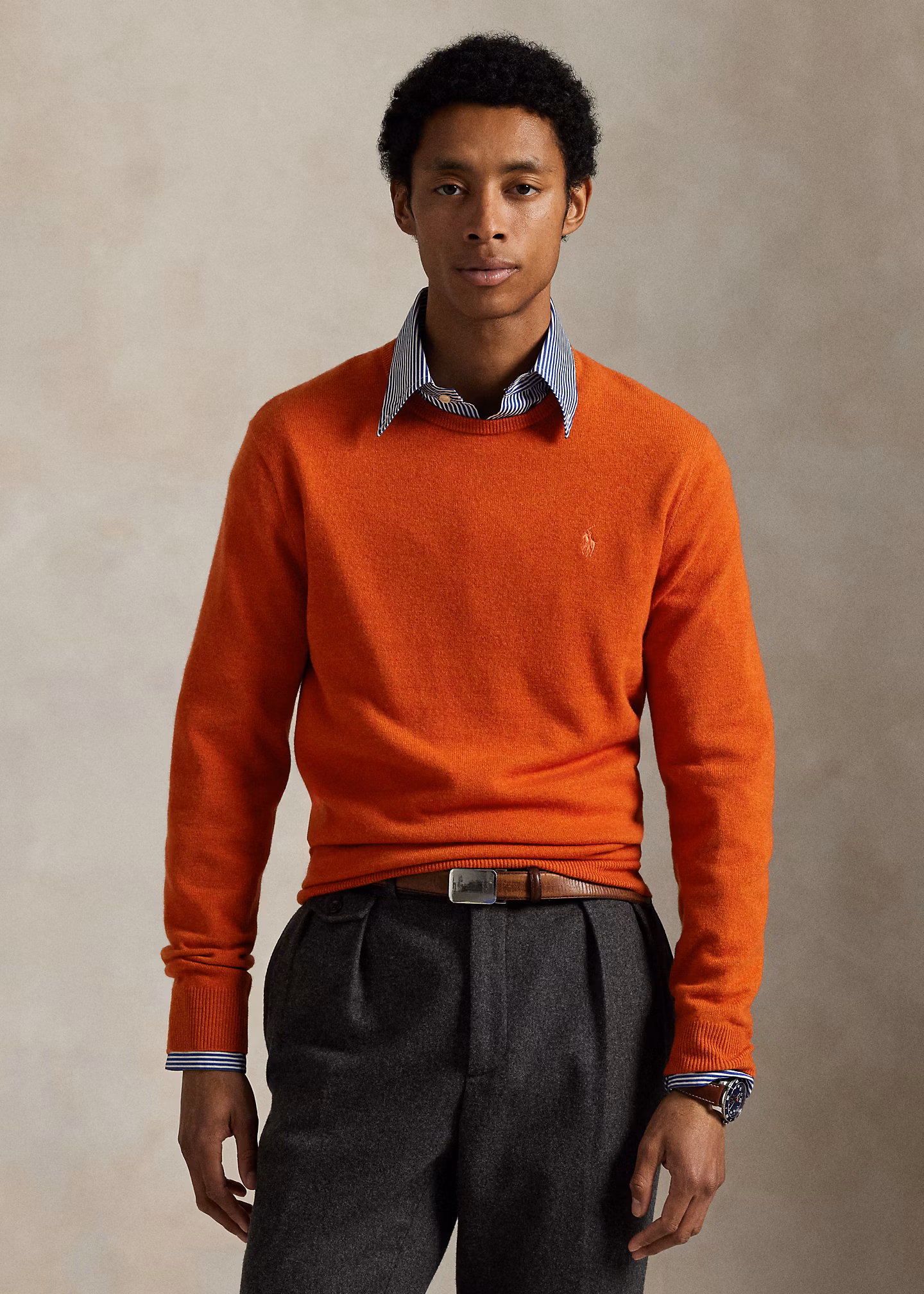 Wollpullover mit Rundhalsausschnitt - RALPH LAUREN OUTLET