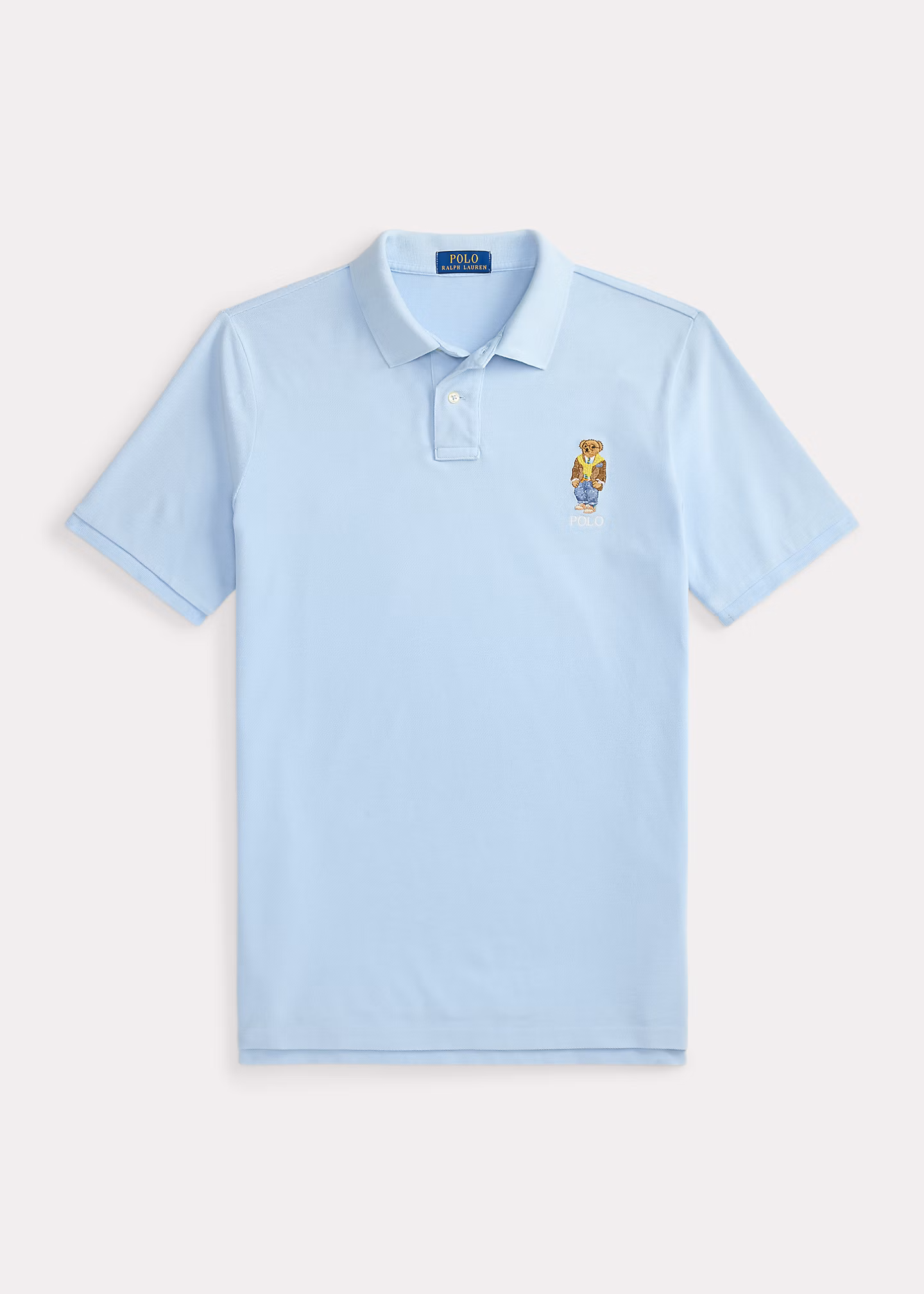 Custom-Slim-Fit Poloshirt mit Polo Bear - RALPH LAUREN OUTLET