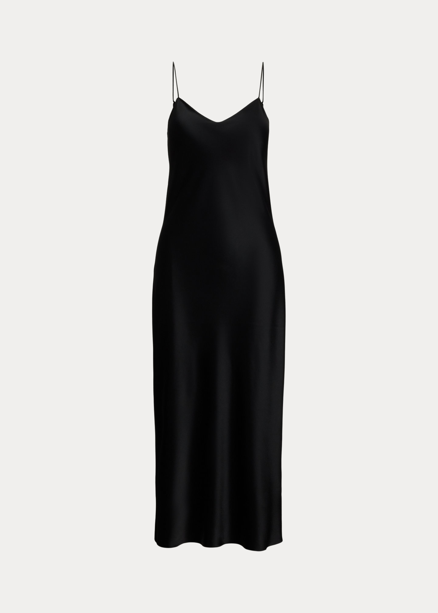 Midi-Trägerkleid aus Satin - RALPH LAUREN OUTLET