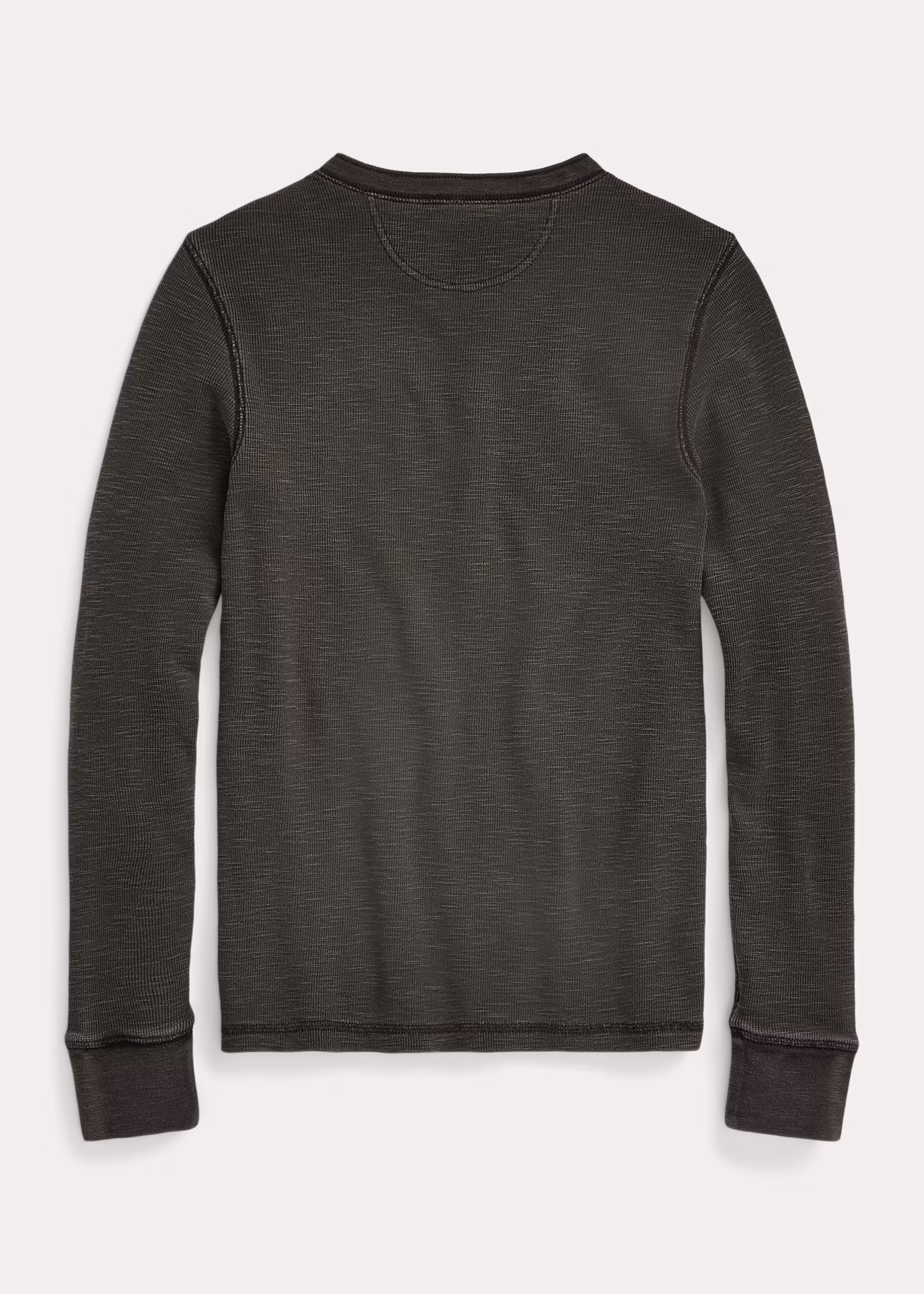 Waffel-Henley aus Baumwolljacquard - RALPH LAUREN OUTLET