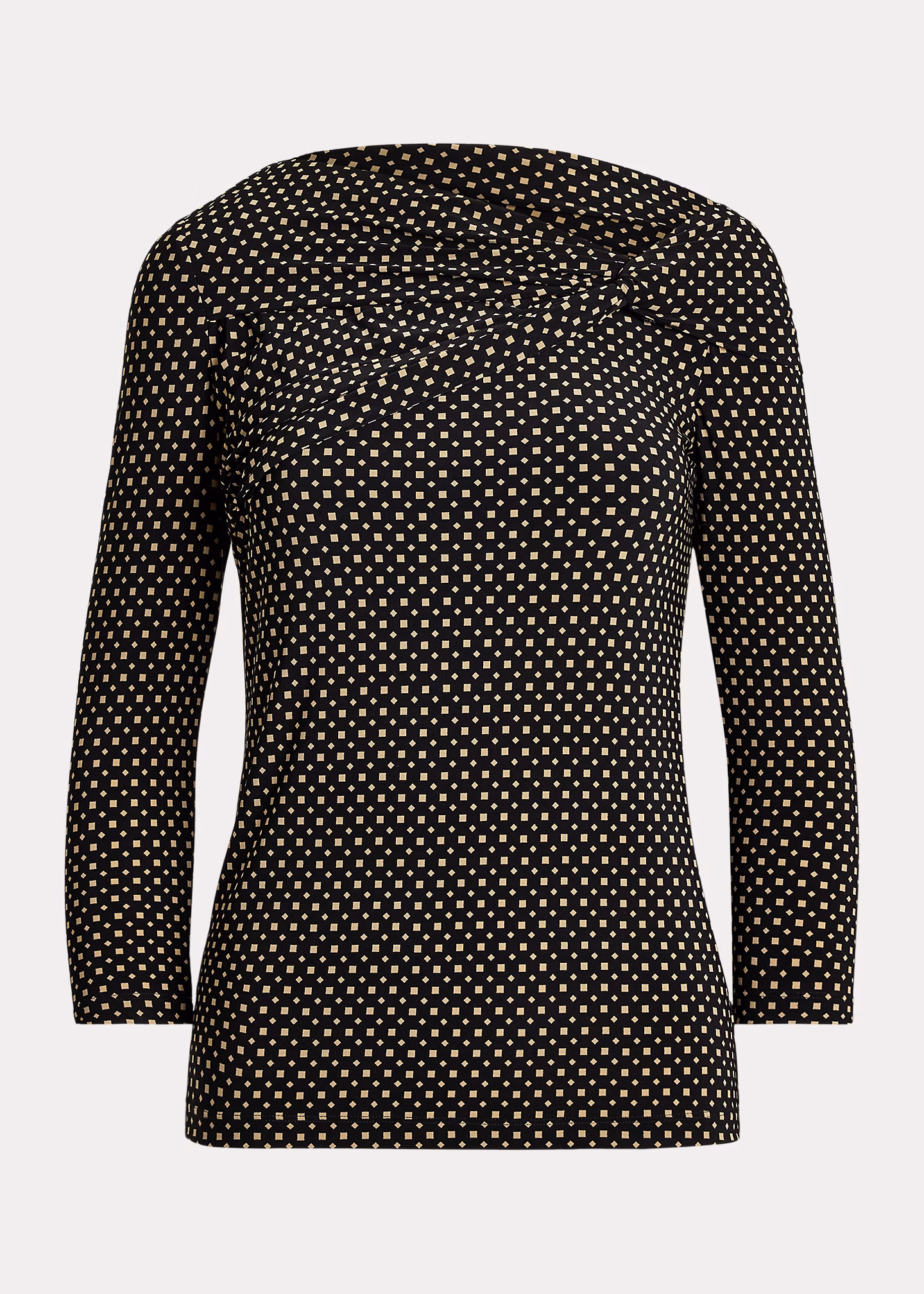 Schulterfreies Jersey-Oberteil mit Druck - RALPH LAUREN OUTLET