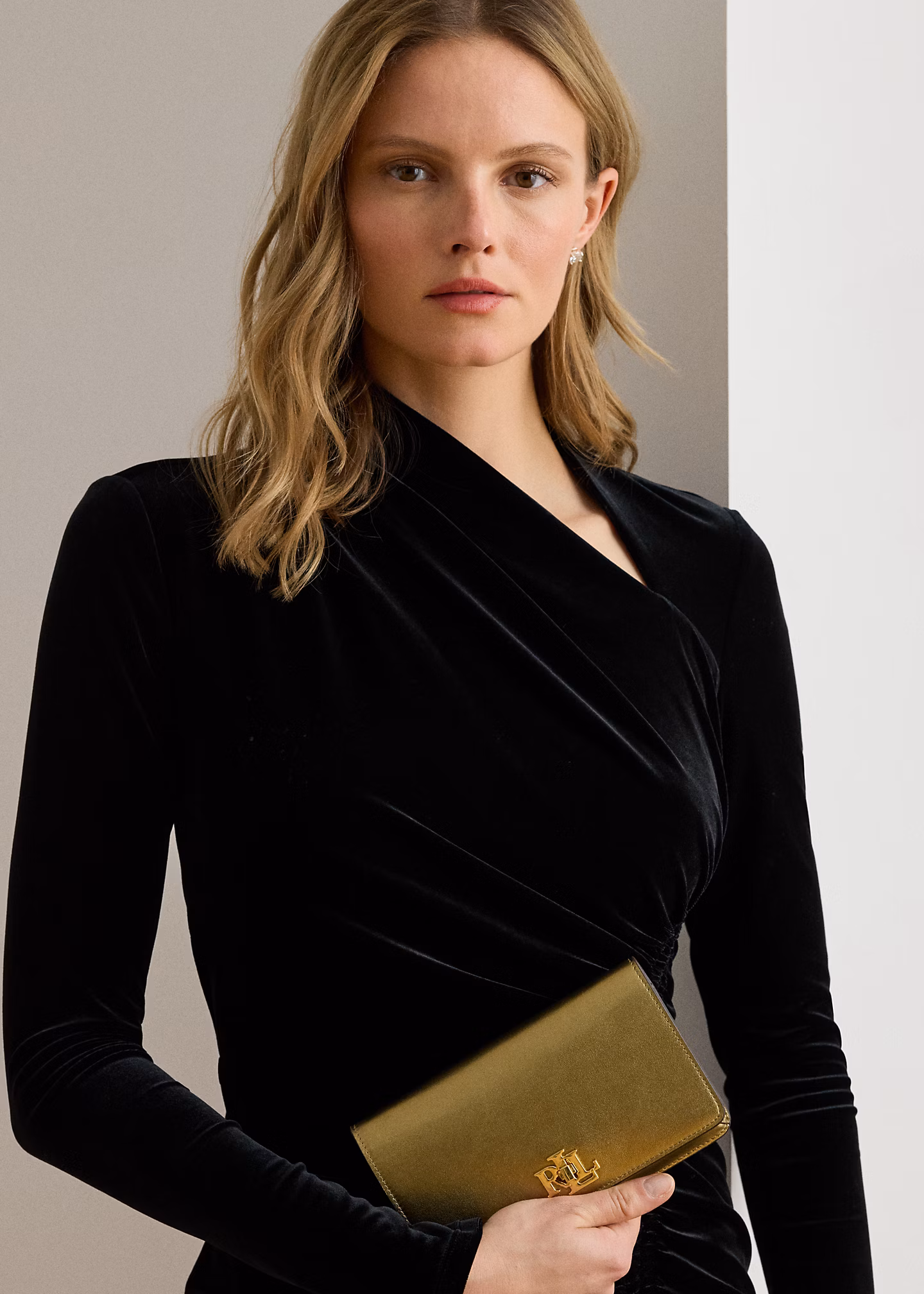 Technik-Umhängetasche in Metallic - RALPH LAUREN OUTLET