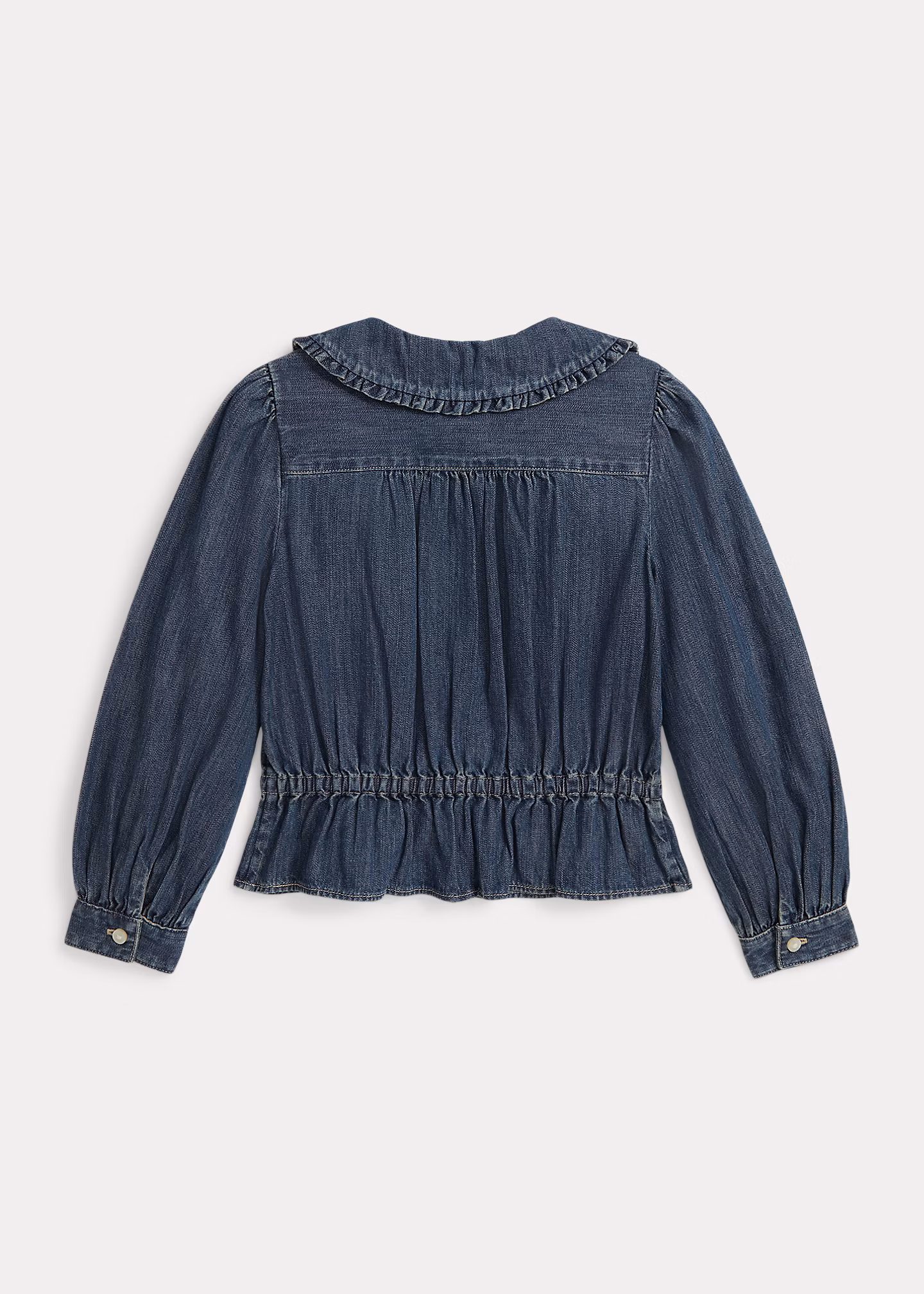 Langärmlige Bluse aus Denim - RALPH LAUREN OUTLET