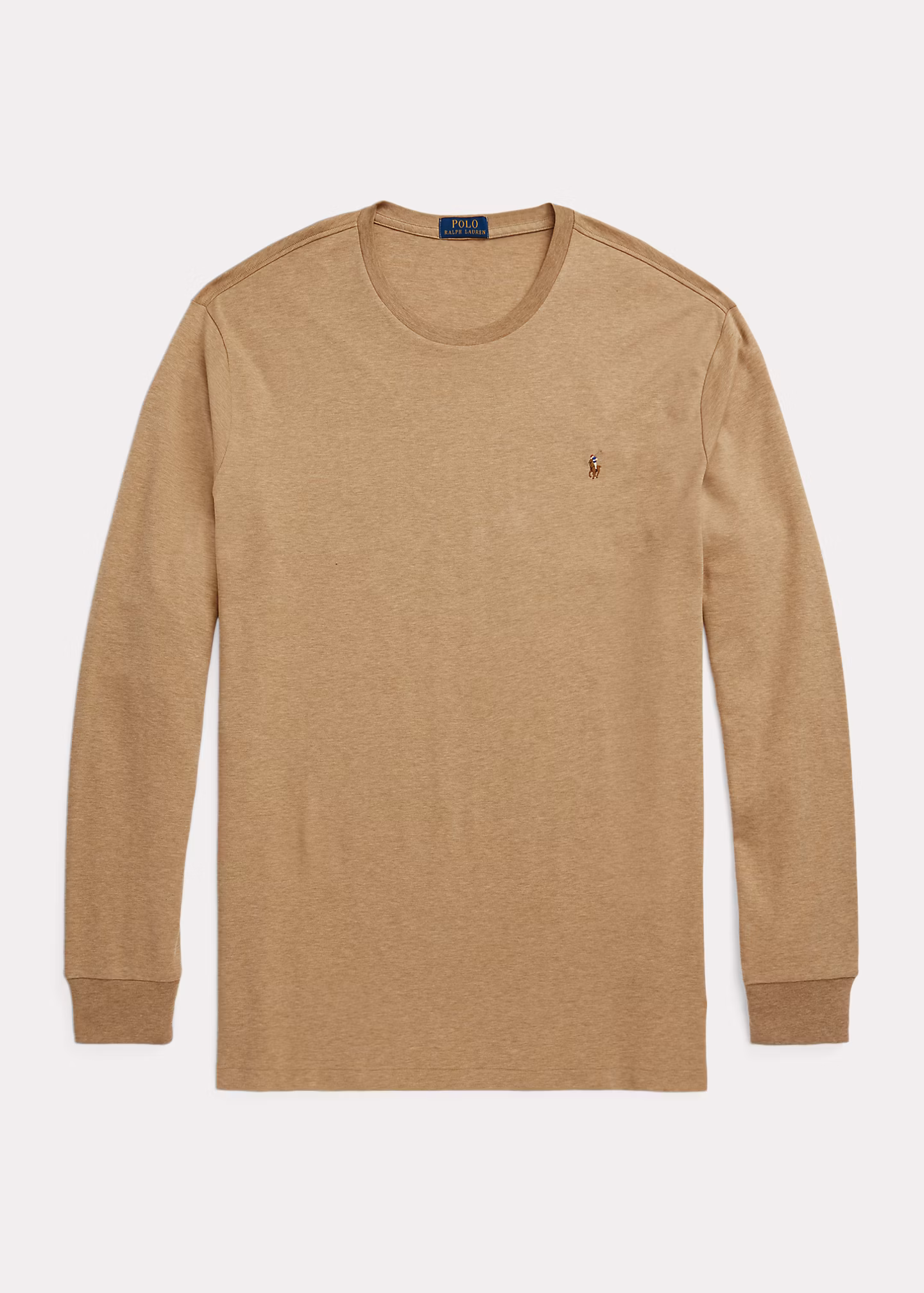 Langarm-T-Shirt aus weicher Baumwolle - RALPH LAUREN OUTLET