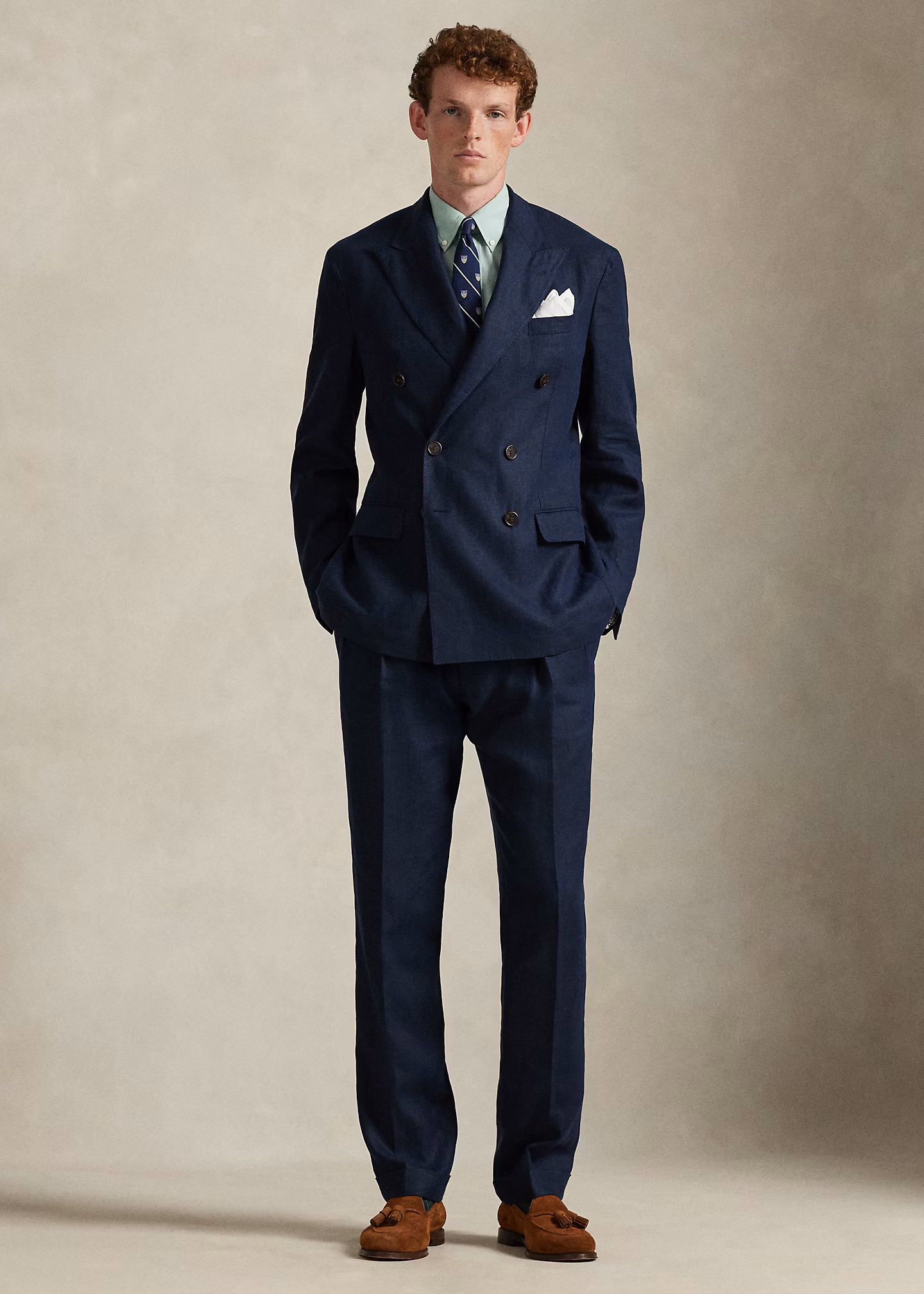 Custom-Fit Hemd aus Stretchpopeline - RALPH LAUREN OUTLET