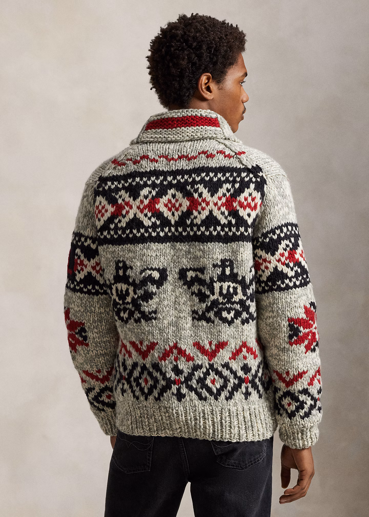 Woll-Cardigan mit Schalkragen - RALPH LAUREN OUTLET