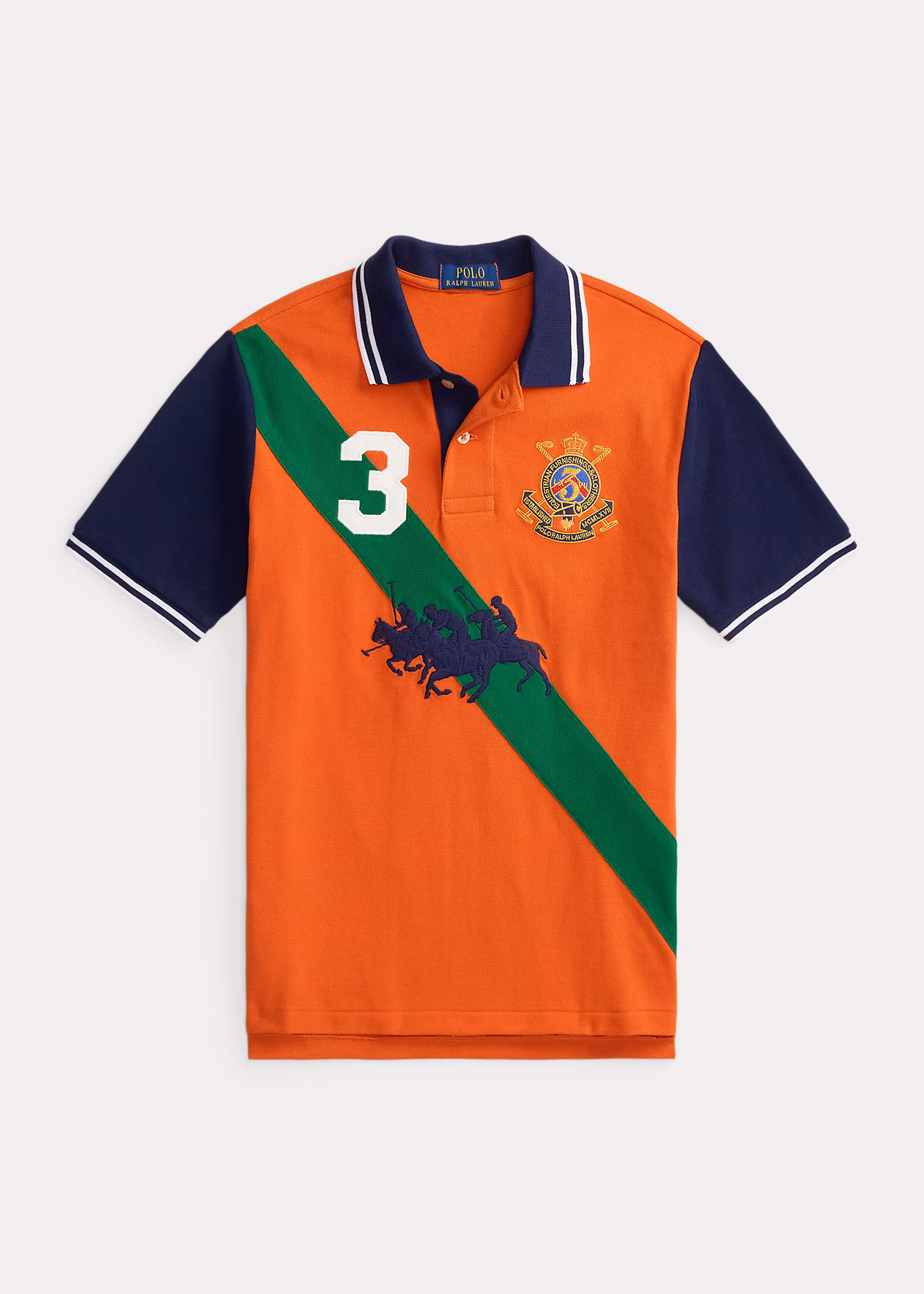 Piqué-Poloshirt mit Dreifach-Pony - RALPH LAUREN OUTLET