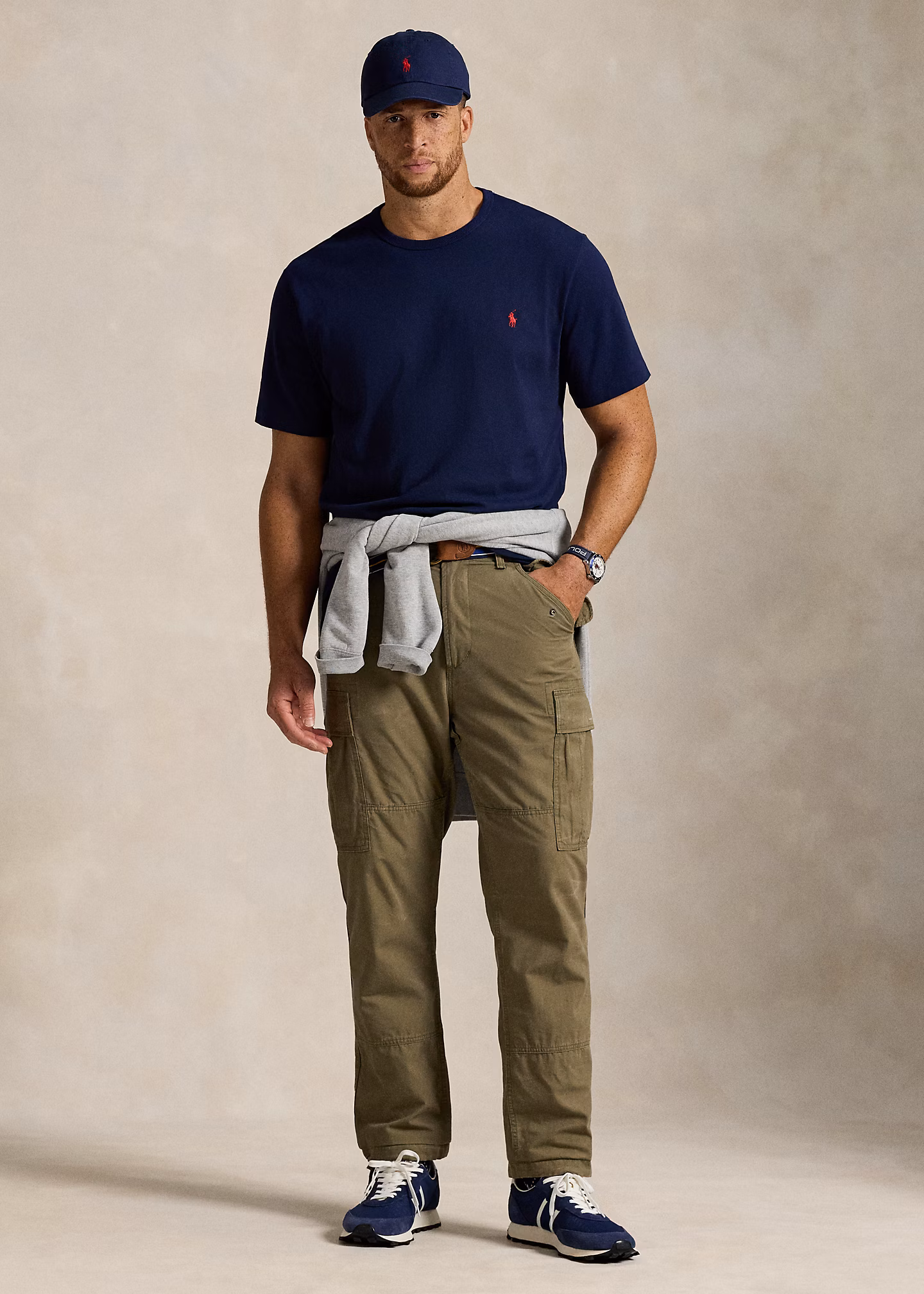 T-Shirt aus schwerem Jersey - RALPH LAUREN OUTLET