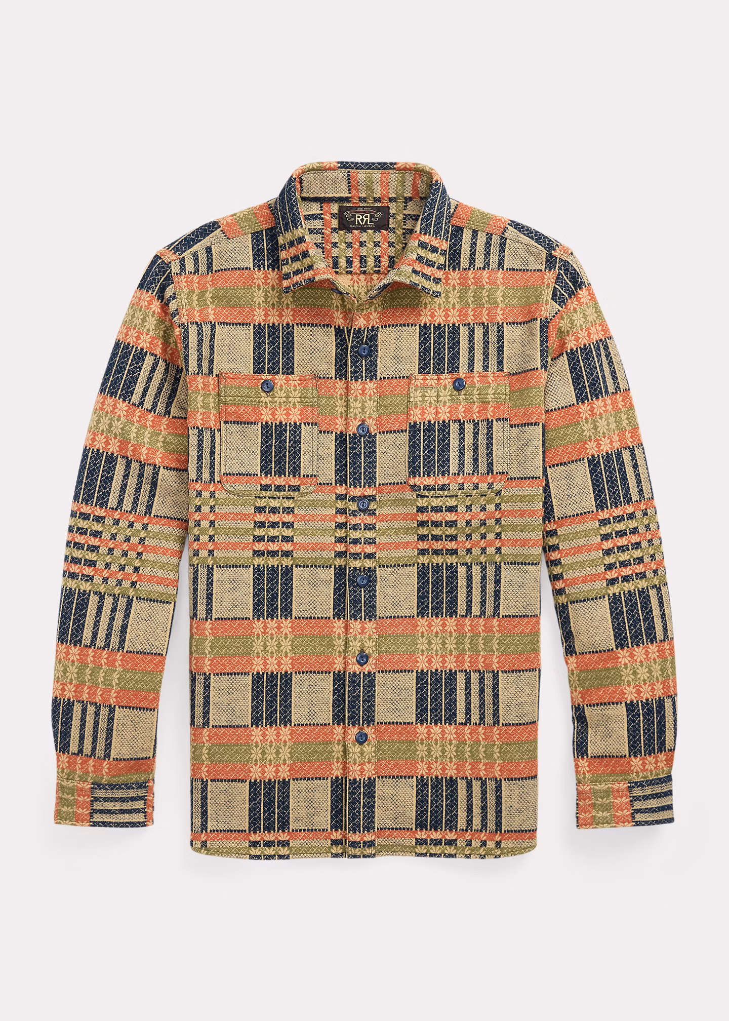 Arbeitshemd aus Jacquard - RALPH LAUREN OUTLET