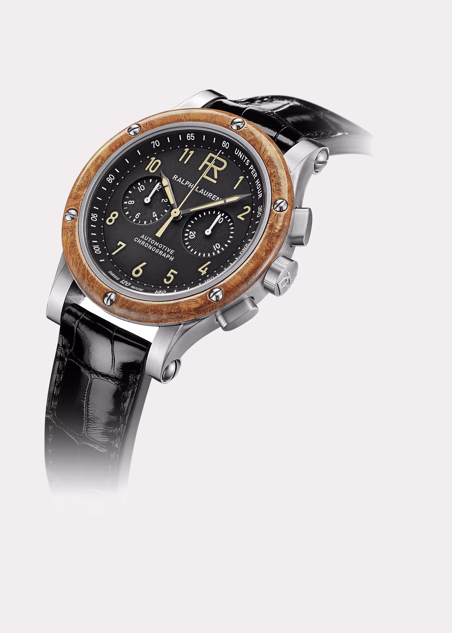 Chronograph 42 MM aus Stahl - RALPH LAUREN OUTLET