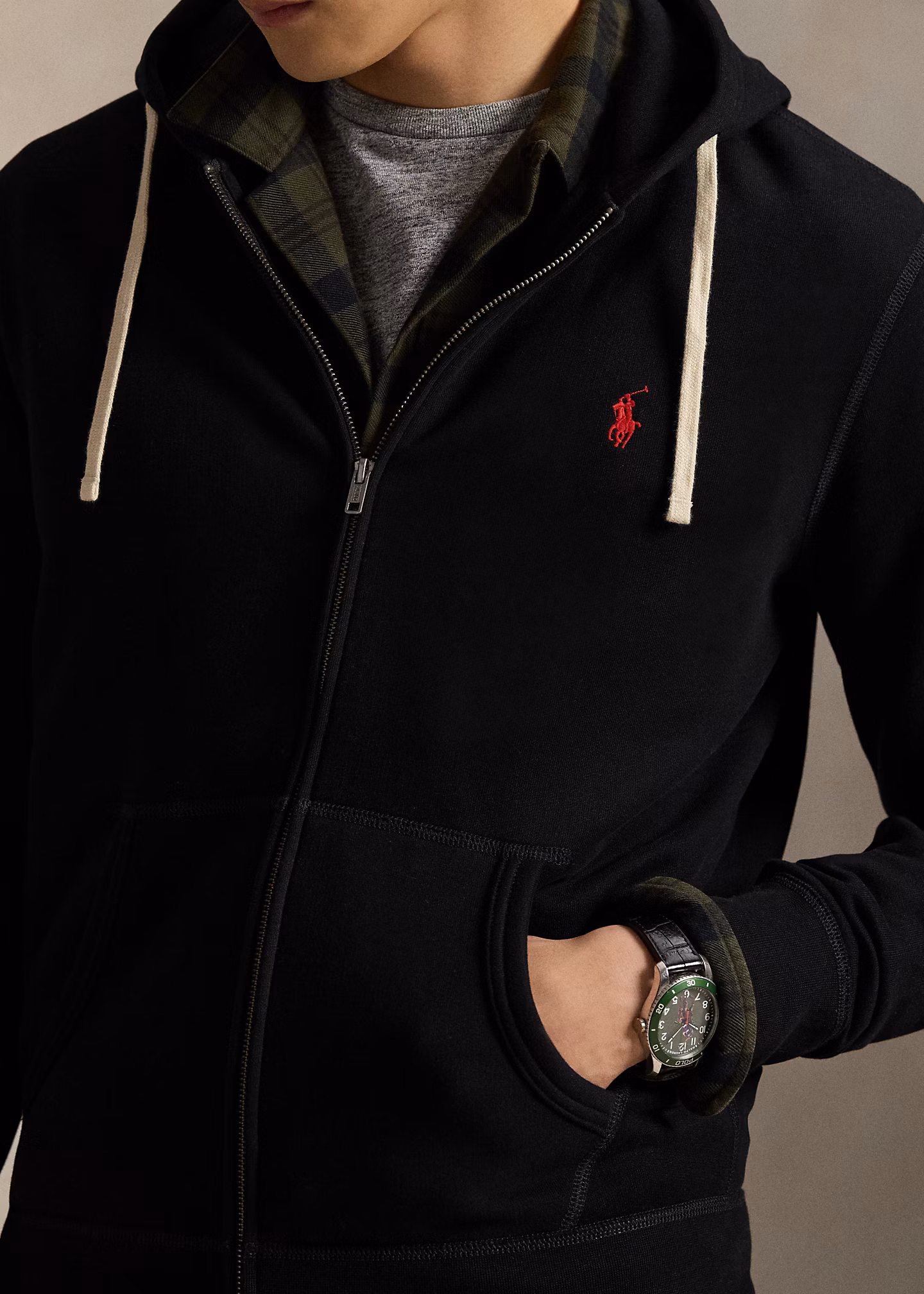 Das RL-Kapuzenshirt aus Fleece - RALPH LAUREN OUTLET