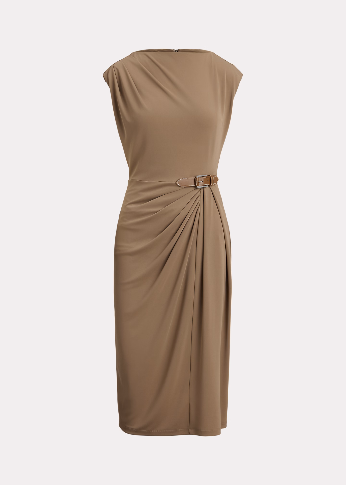 Kleid mit U-Boot-Ausschnitt und Schnalle - RALPH LAUREN OUTLET