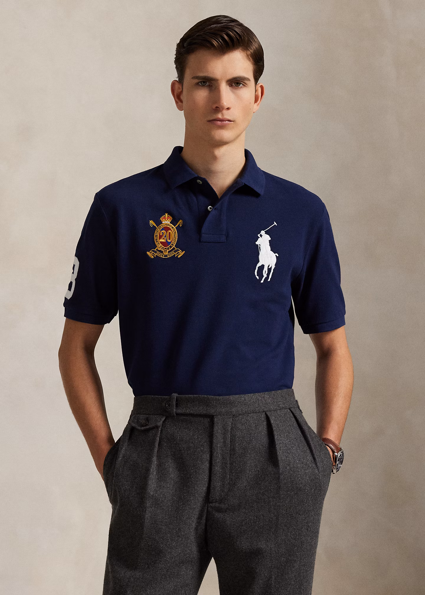 Jubiläums-Poloshirt mit Big Pony - RALPH LAUREN OUTLET
