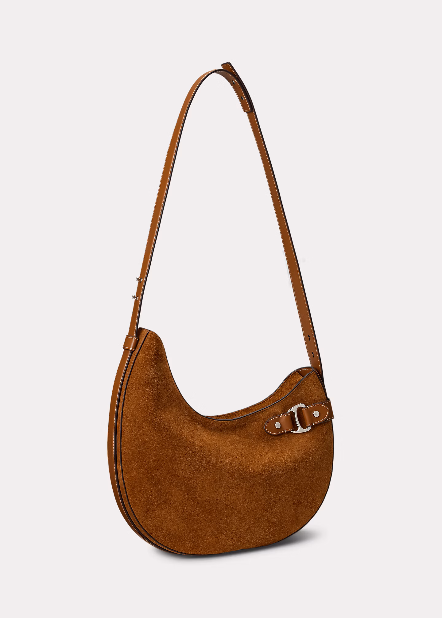 Große Schultertasche Tasha aus Wildleder - RALPH LAUREN OUTLET