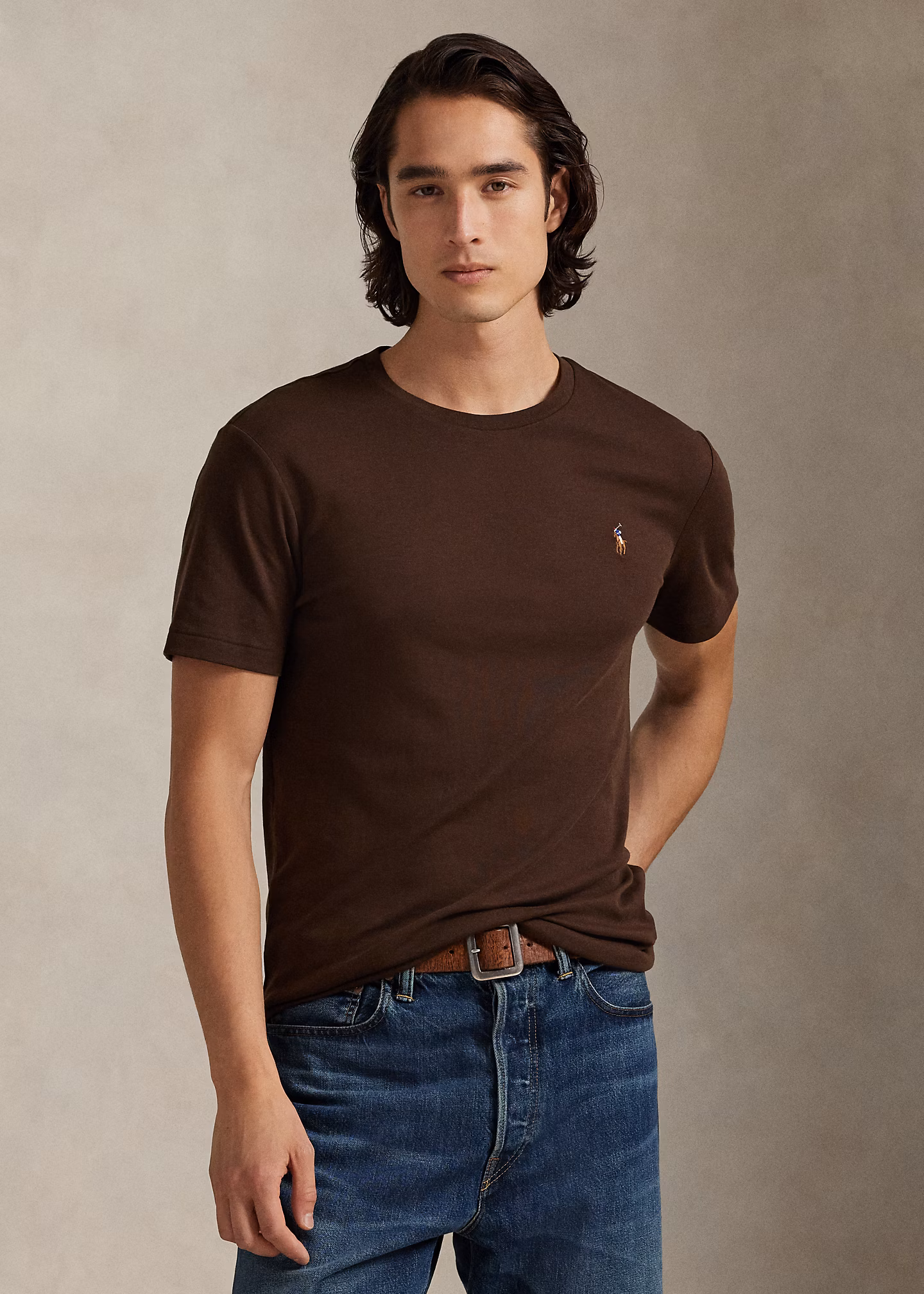 Weiches Custom-Slim-Fit T-Shirt - RALPH LAUREN OUTLET