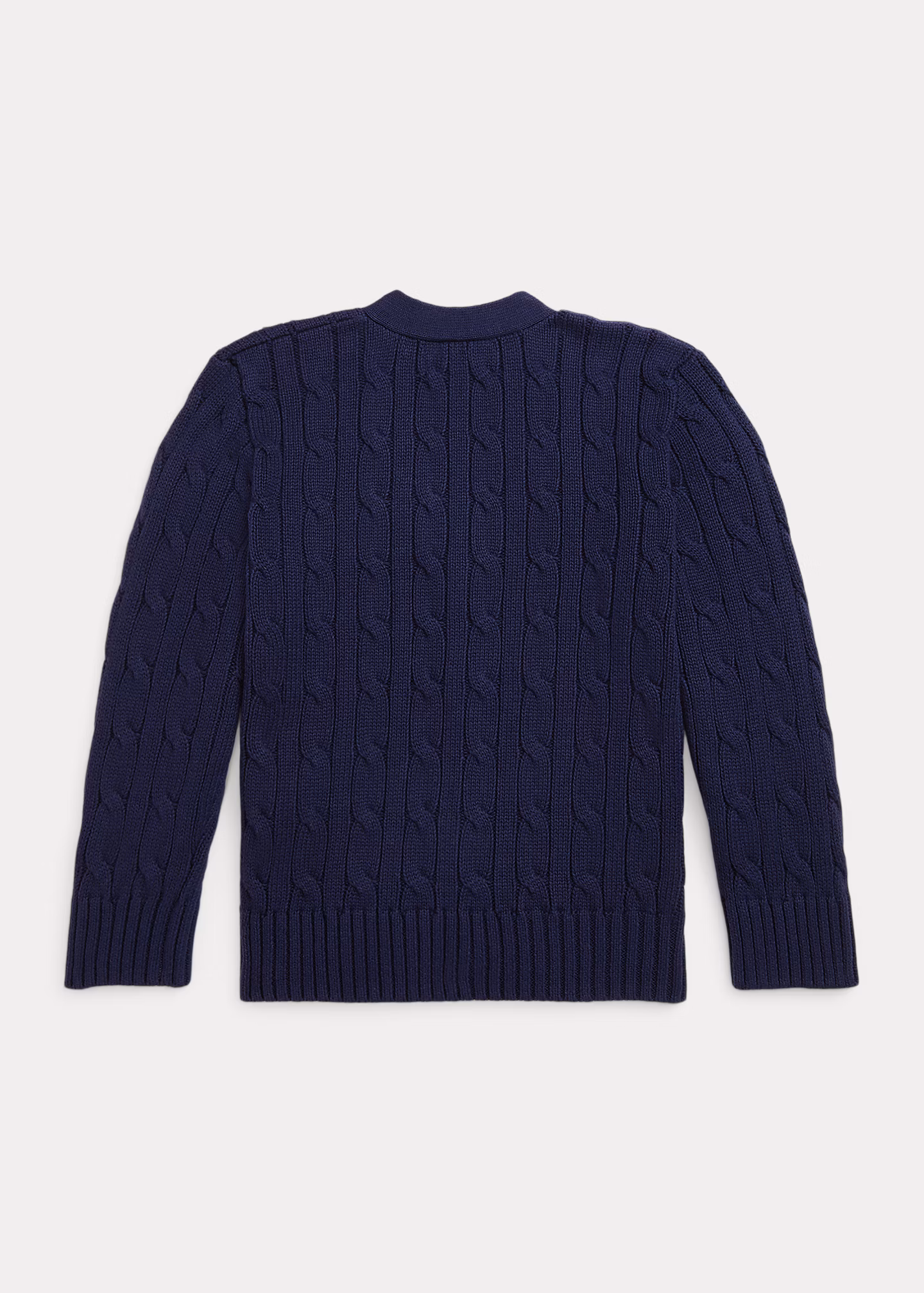 Baumwoll-Strickjacke mit V-Ausschnitt - RALPH LAUREN OUTLET