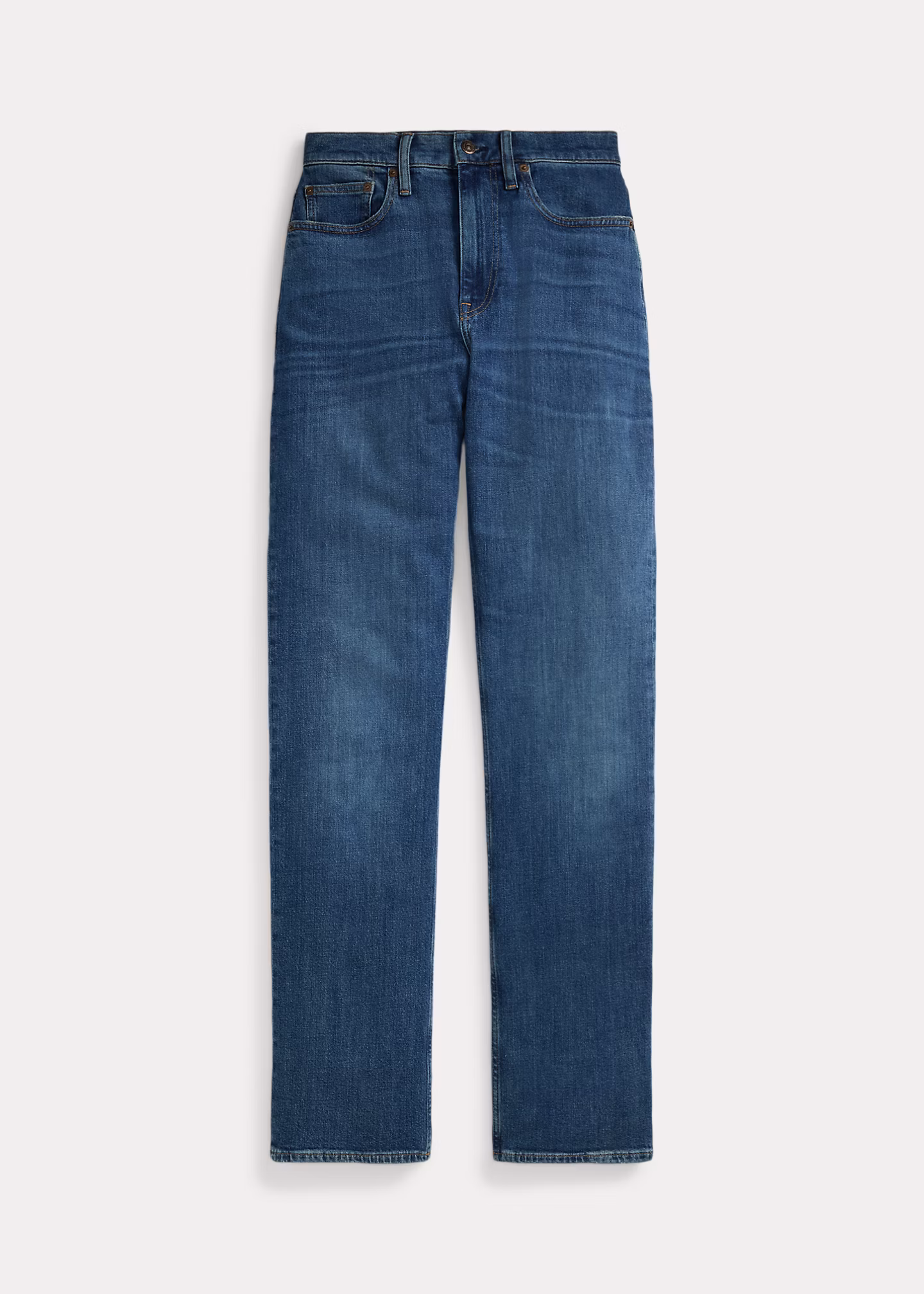 Straight-Fit Jeans mit hoher Leibhöhe - RALPH LAUREN OUTLET