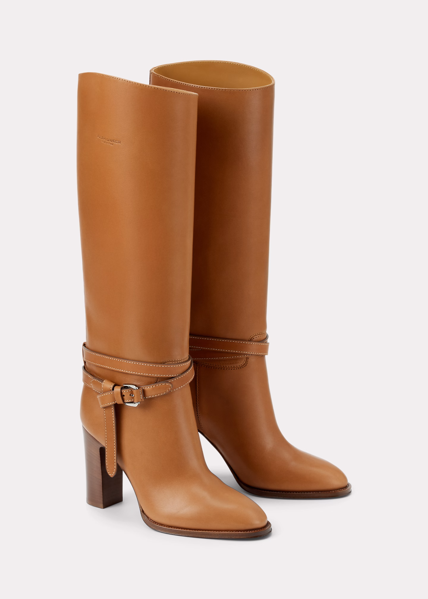 Stiefel Donnely aus Kalbsleder - RALPH LAUREN OUTLET