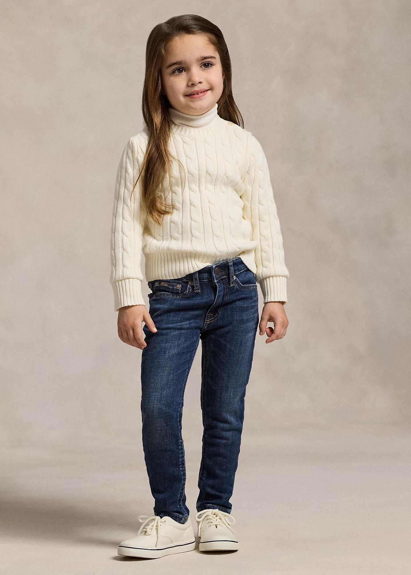 Skinny-Fit Jeans Tompkins mit Stretch - RALPH LAUREN OUTLET