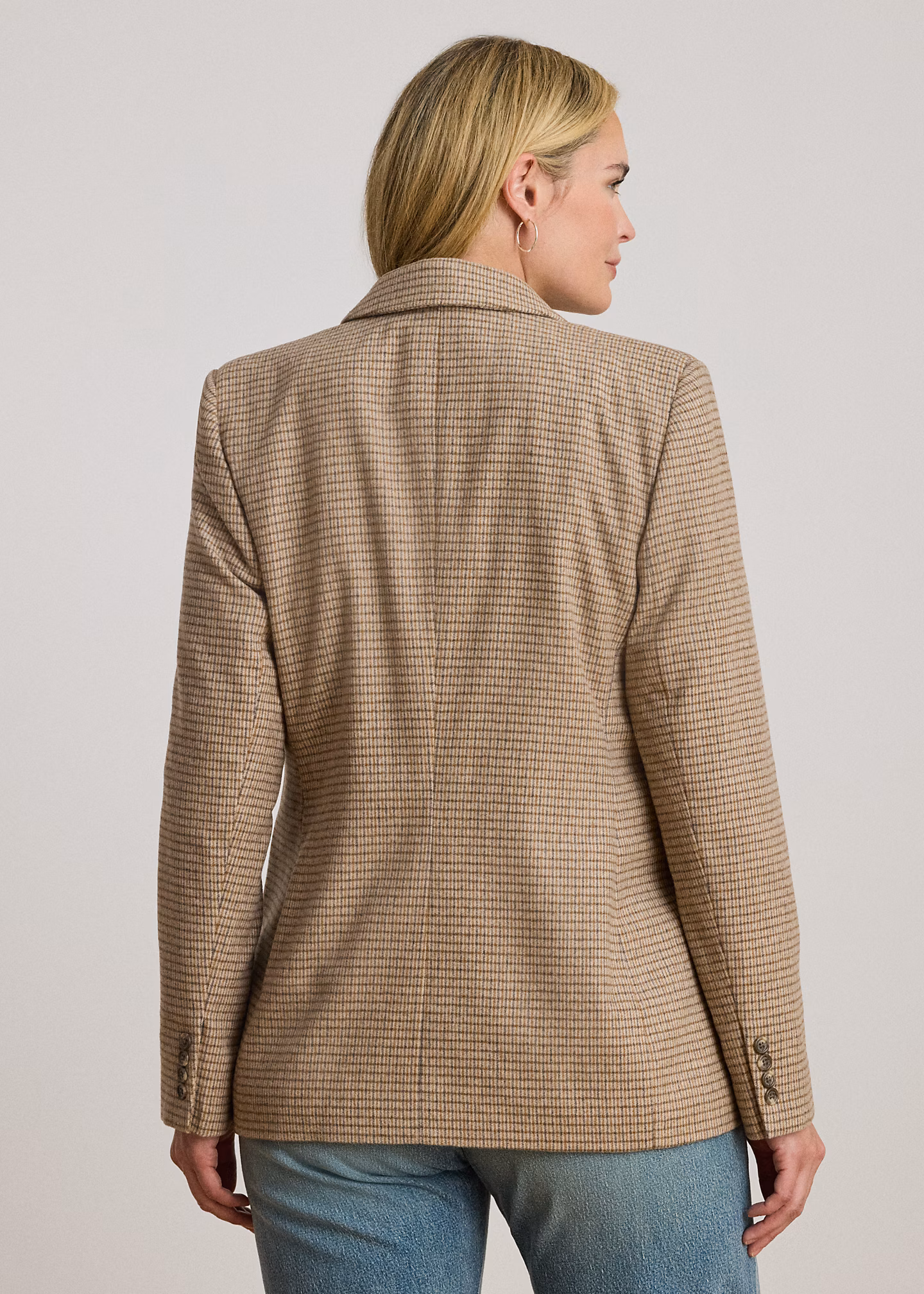 Zweireihiger Twillblazer mit Wolle - RALPH LAUREN OUTLET