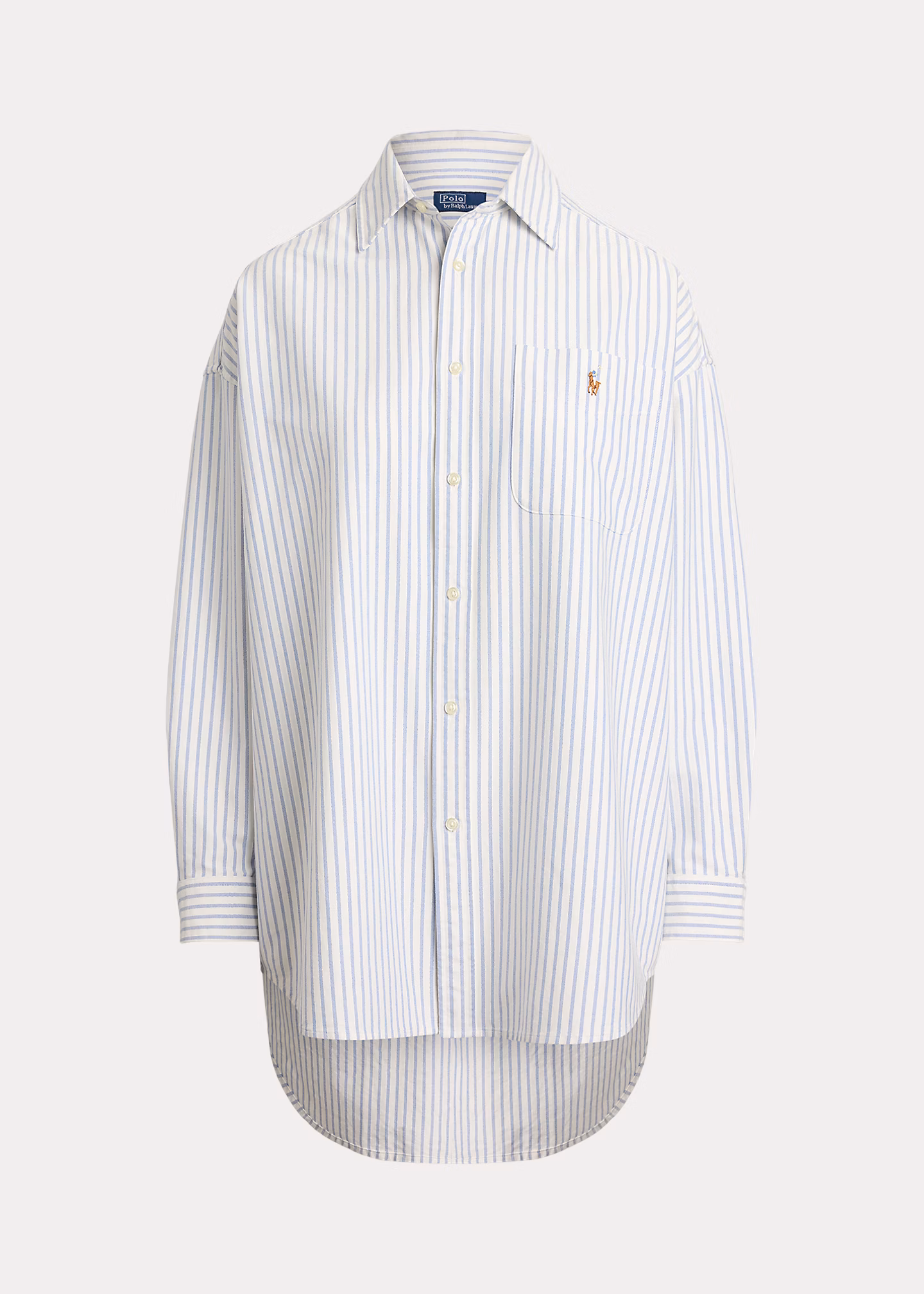 Gestreiftes Big-Fit Baumwolloxfordhemd - RALPH LAUREN OUTLET