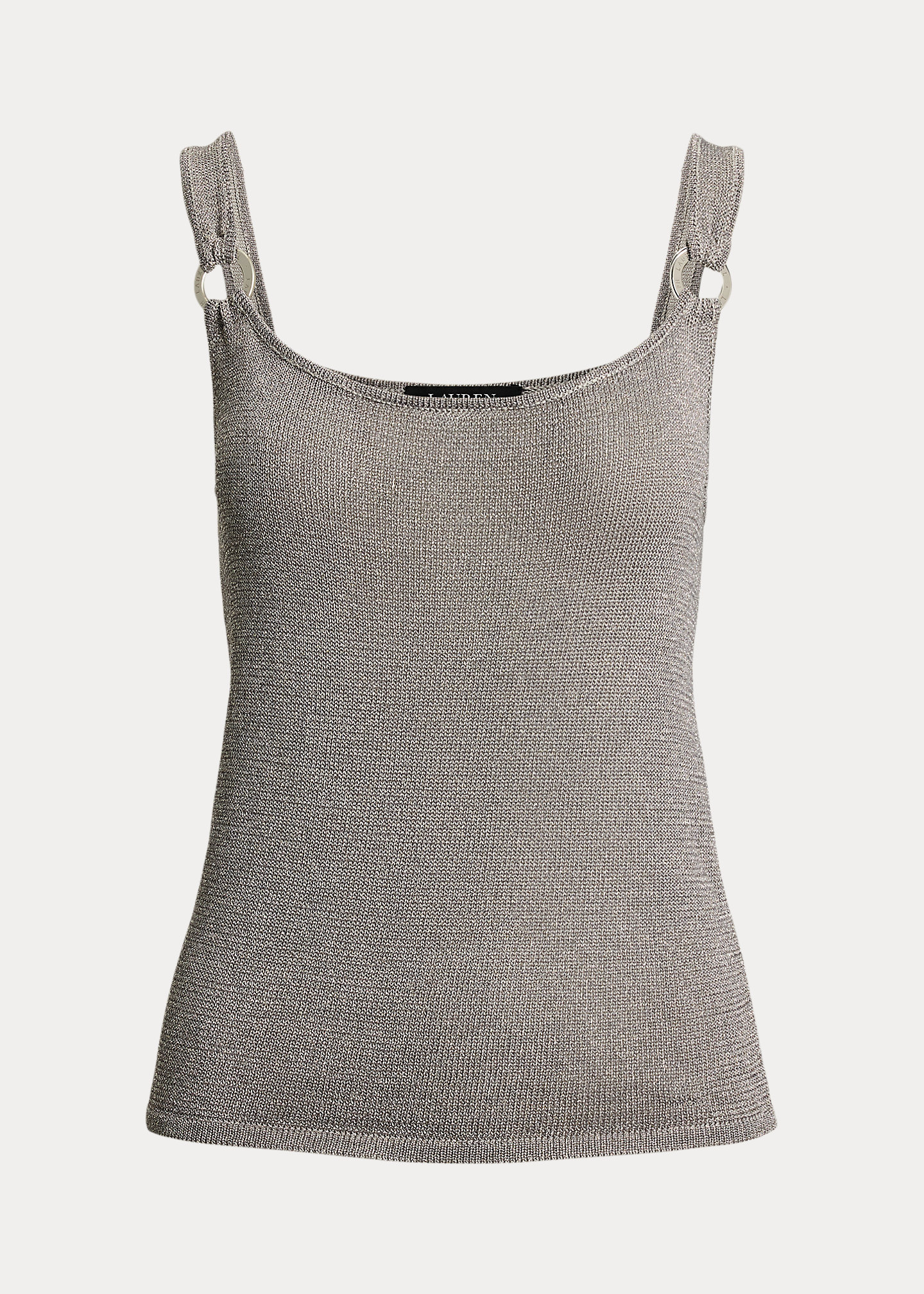 Ärmelloser Metallic-Pullover mit Ring - RALPH LAUREN OUTLET