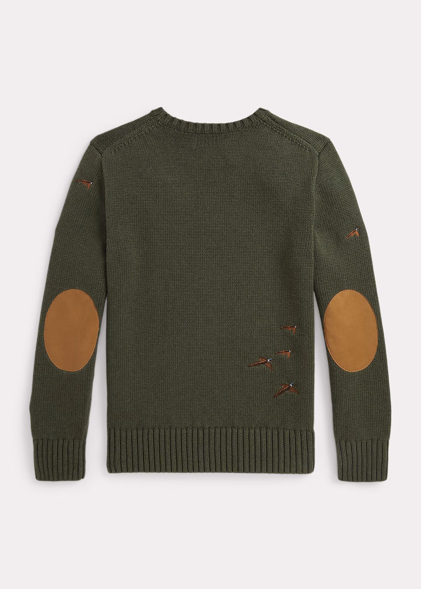 Bestickter Baumwoll-Woll-Pullover - RALPH LAUREN OUTLET