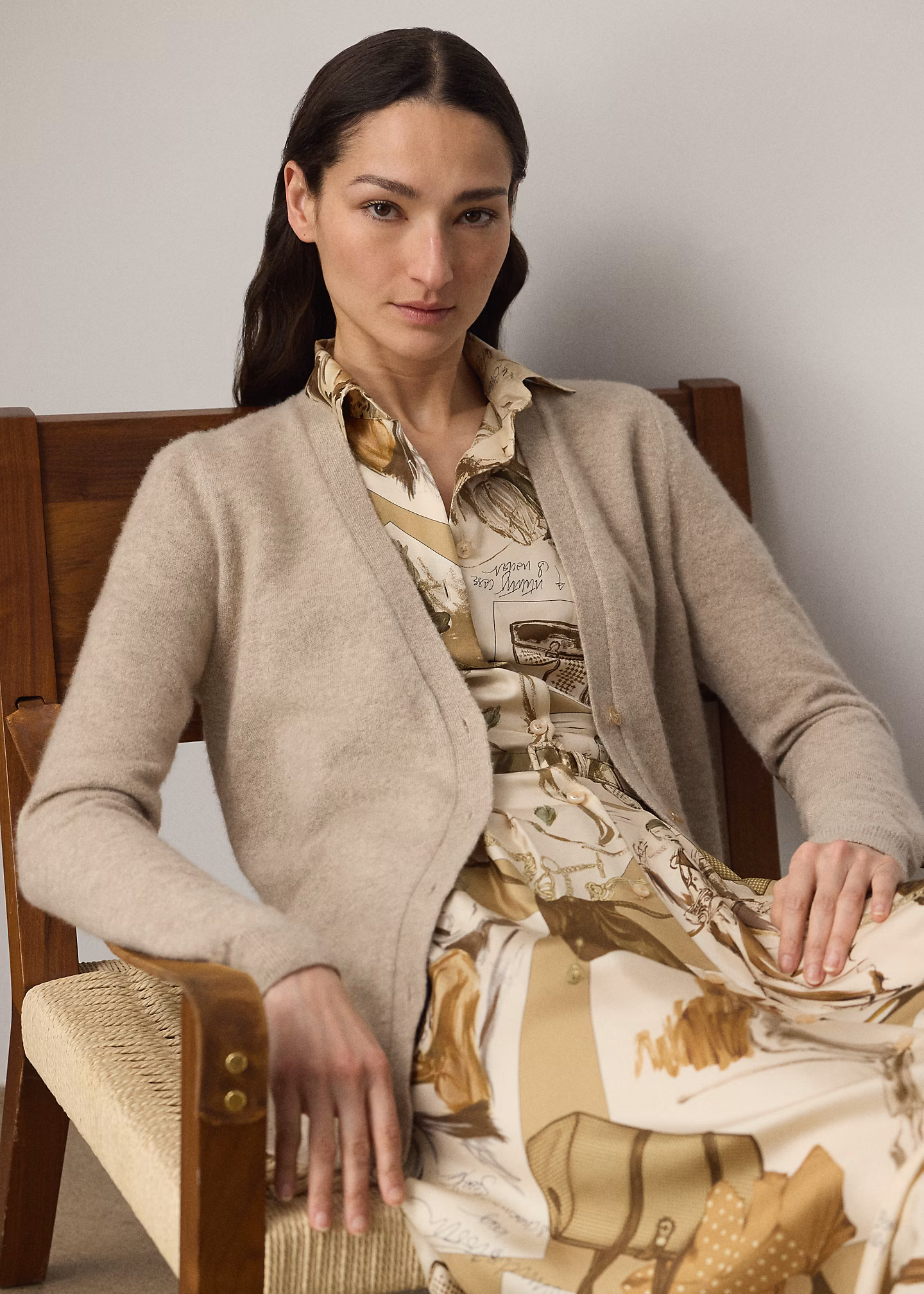 Strickjacke aus Kaschmirmischung - RALPH LAUREN OUTLET