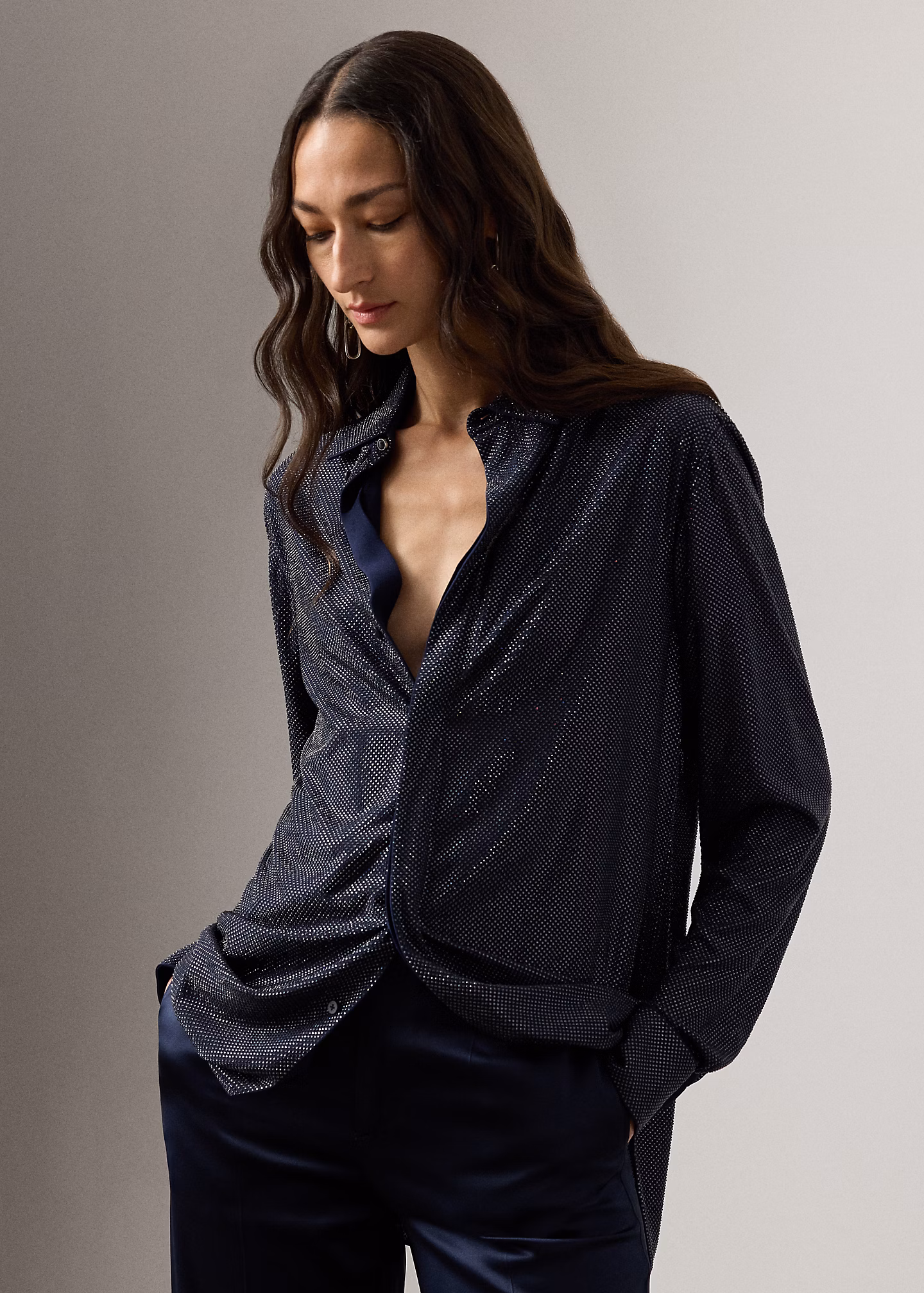 Relaxed-Fit Hemd Adrien mit Verzierung - RALPH LAUREN OUTLET