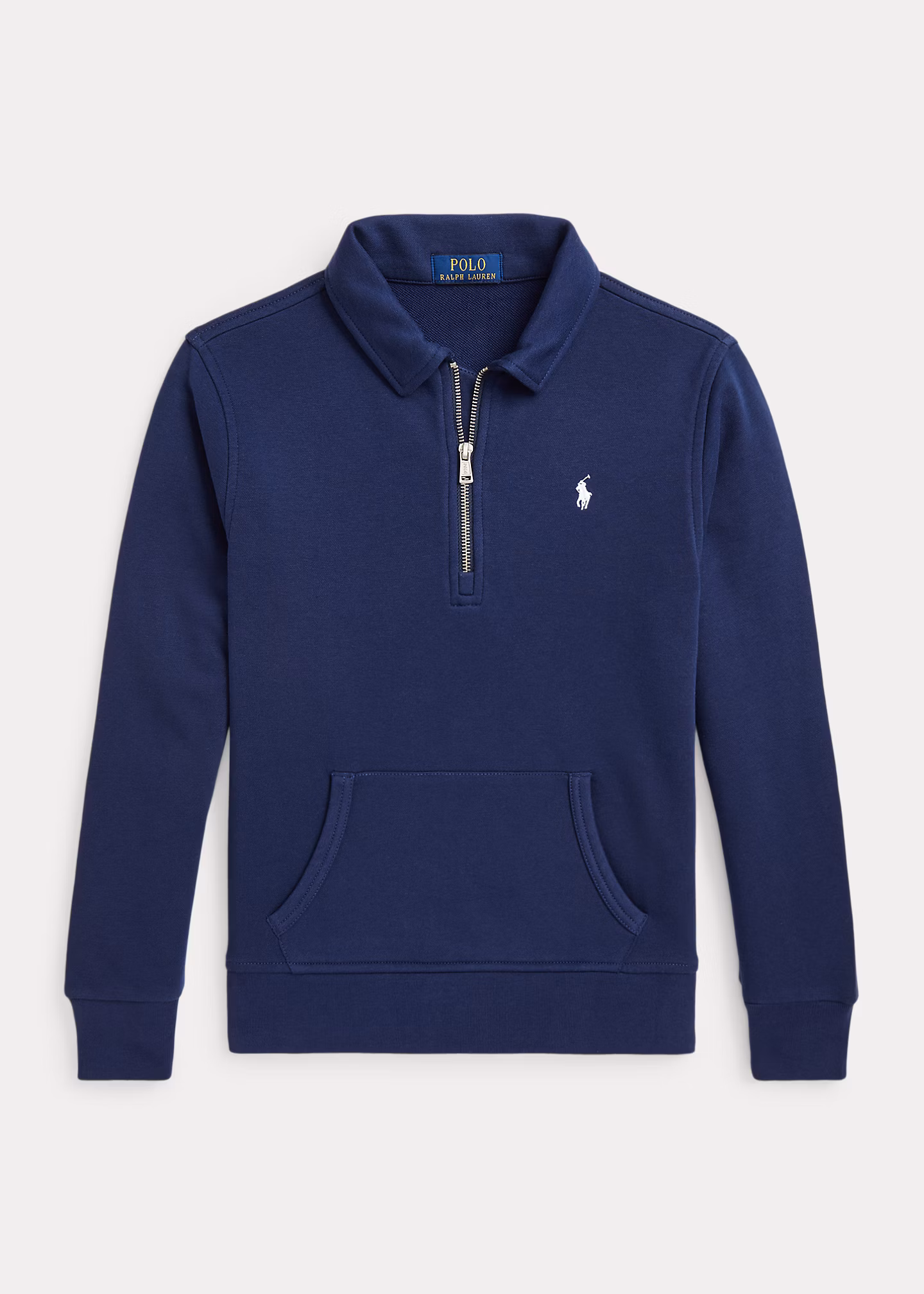 French-Terry-Sweatshirt mit Kragen - RALPH LAUREN OUTLET