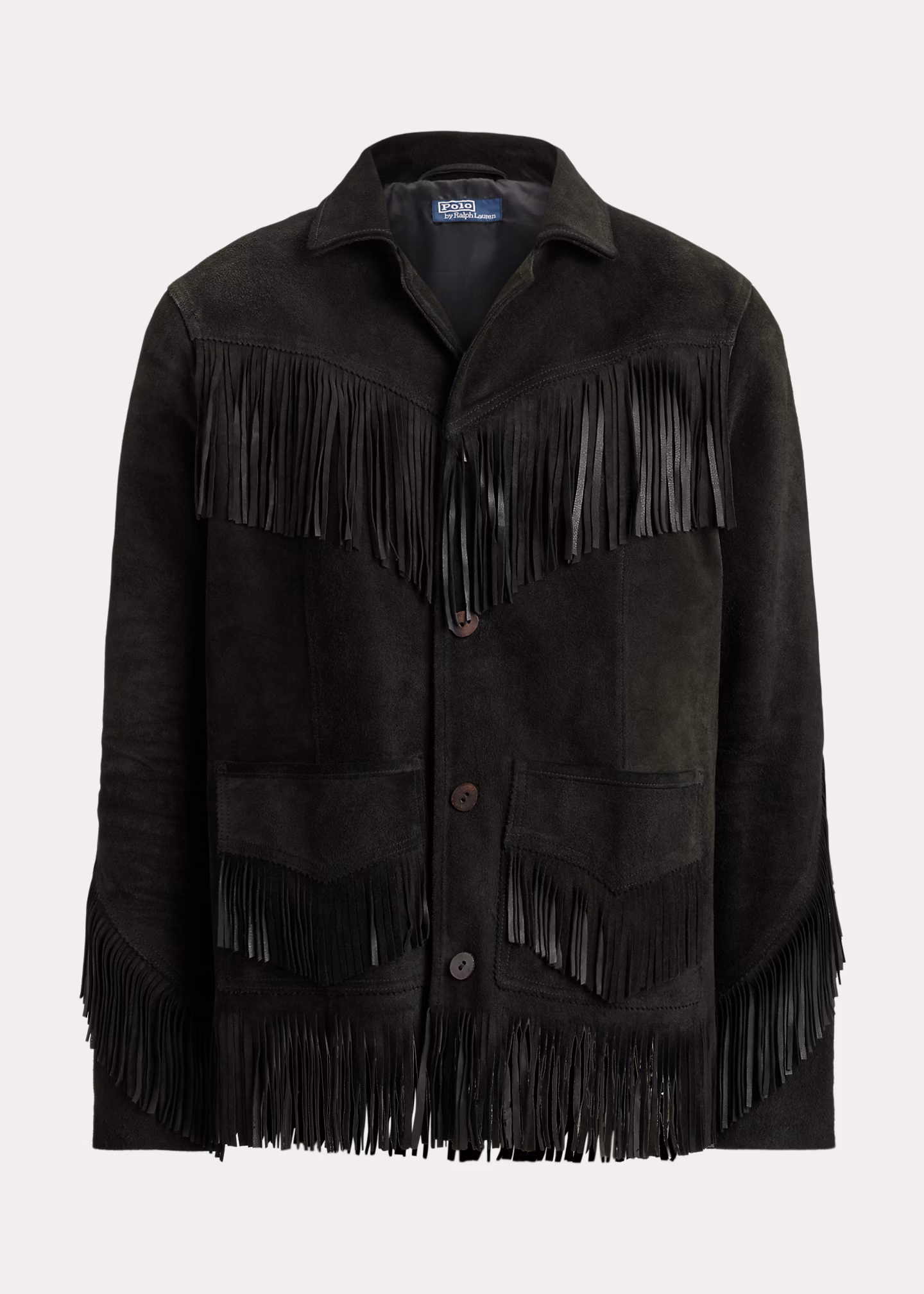 Wildlederjacke mit Fransen - RALPH LAUREN OUTLET