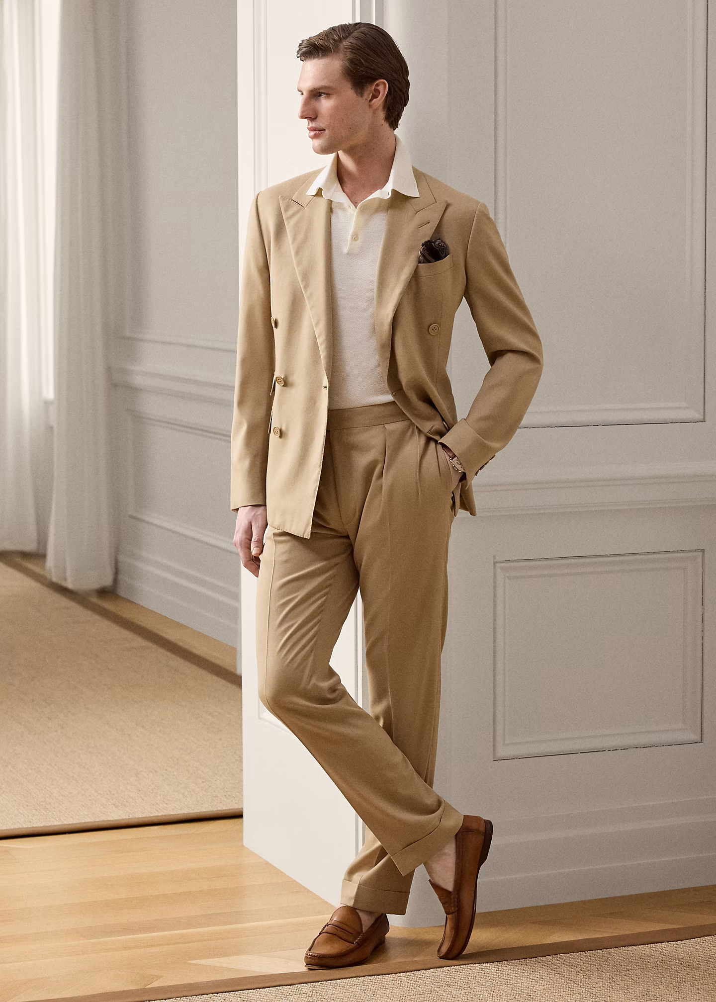 Handgeschneiderte Anzughose Gregory - RALPH LAUREN OUTLET